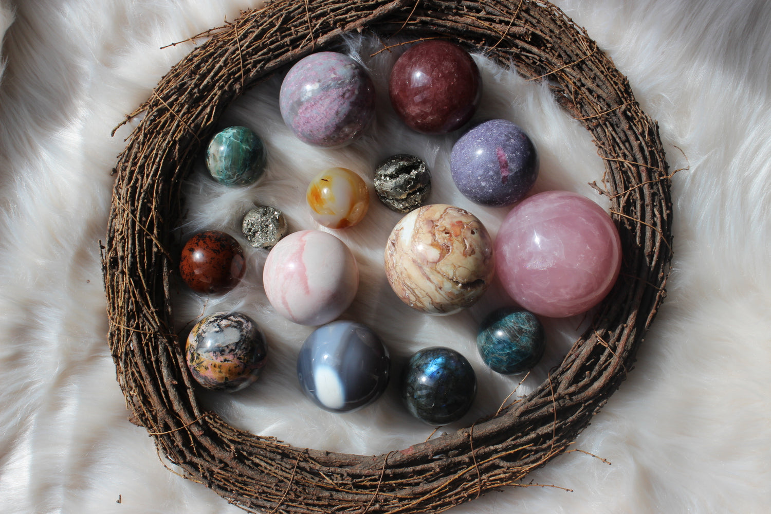 Crystal Spheres