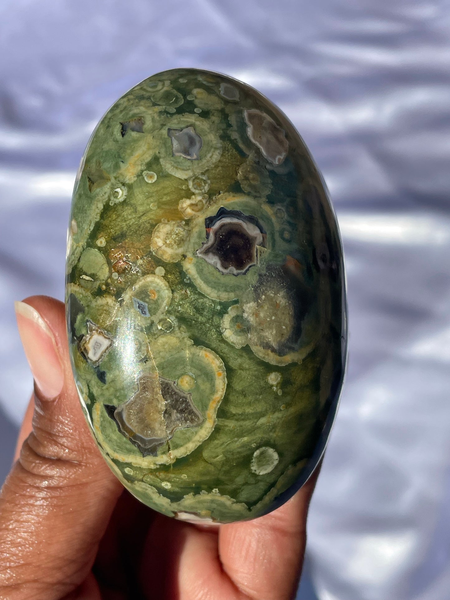 Rainforest Rhyolite Palmstone