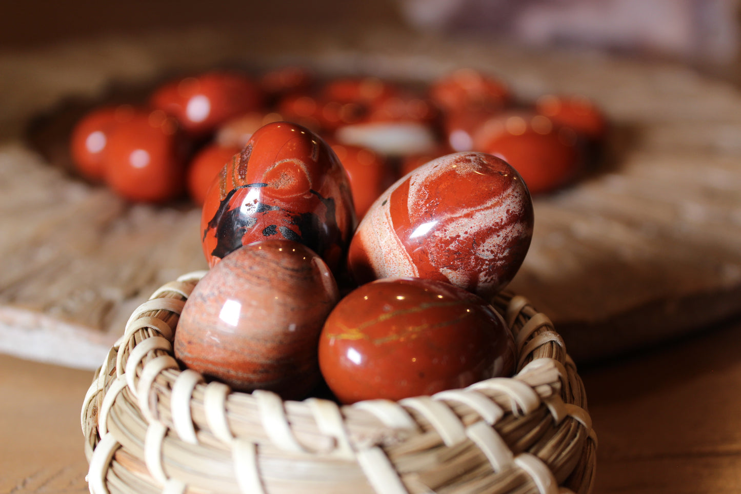 Large Red Jasper Tumble