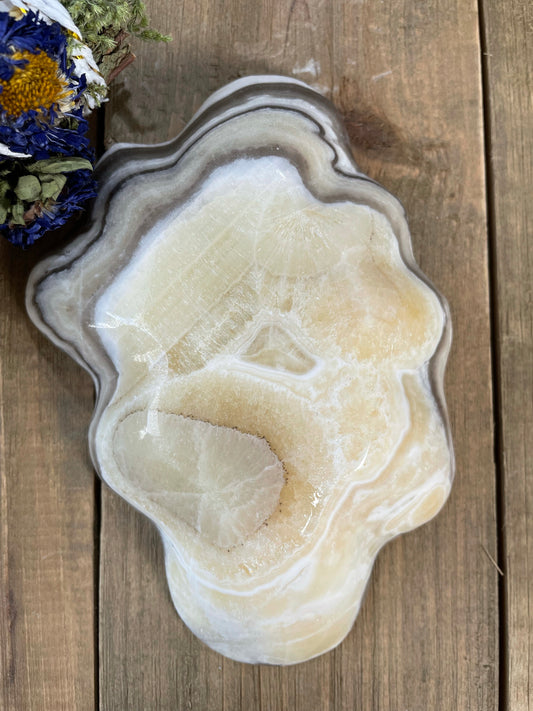 Zebra Onyx (Calcite) Bowl 2