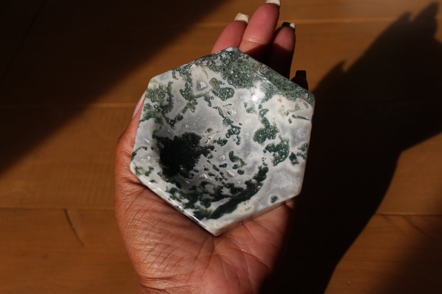 Tree Agate Trinket Bowl | Tons of Soul