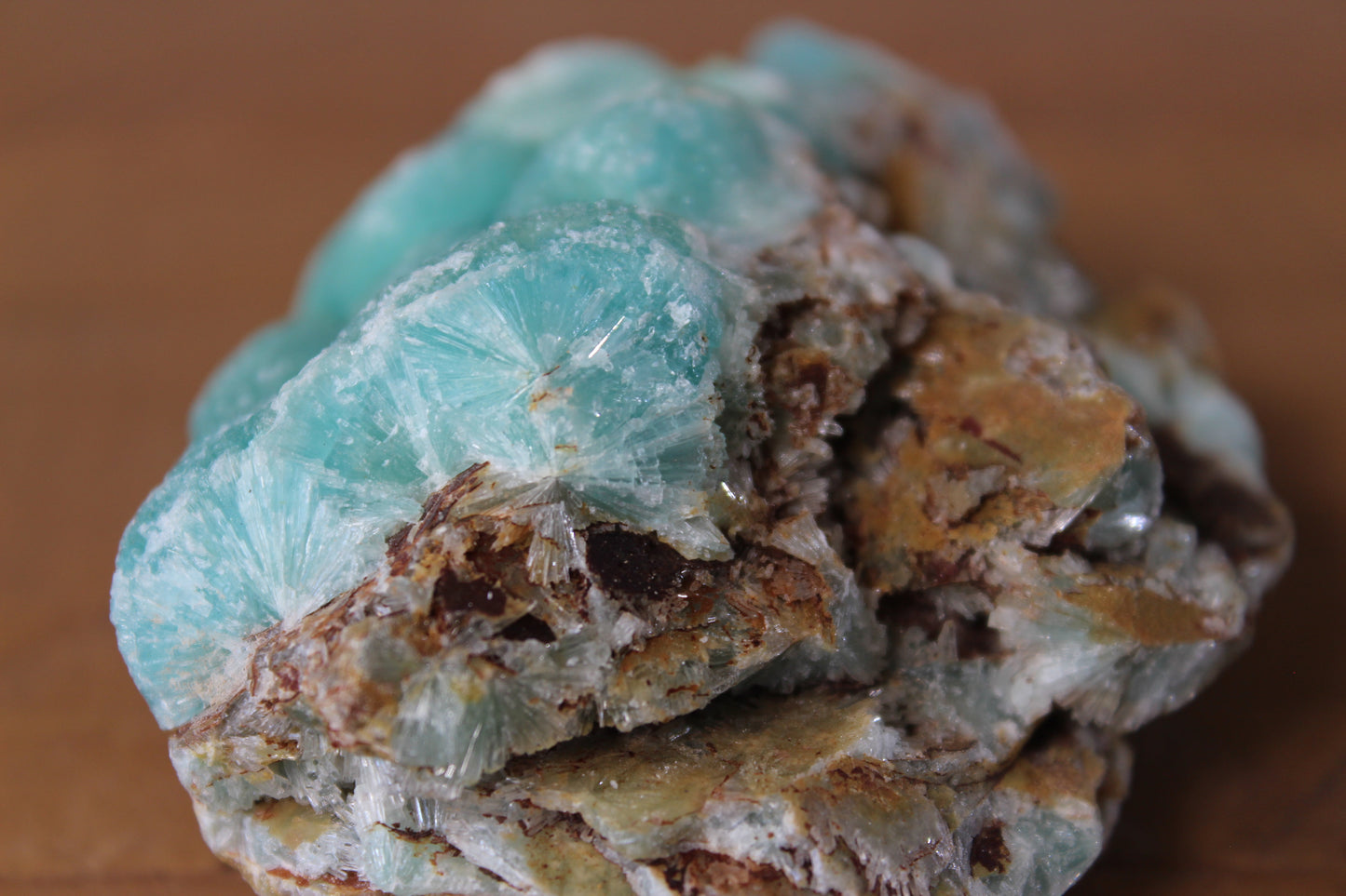 Blue Aragonite Specimen