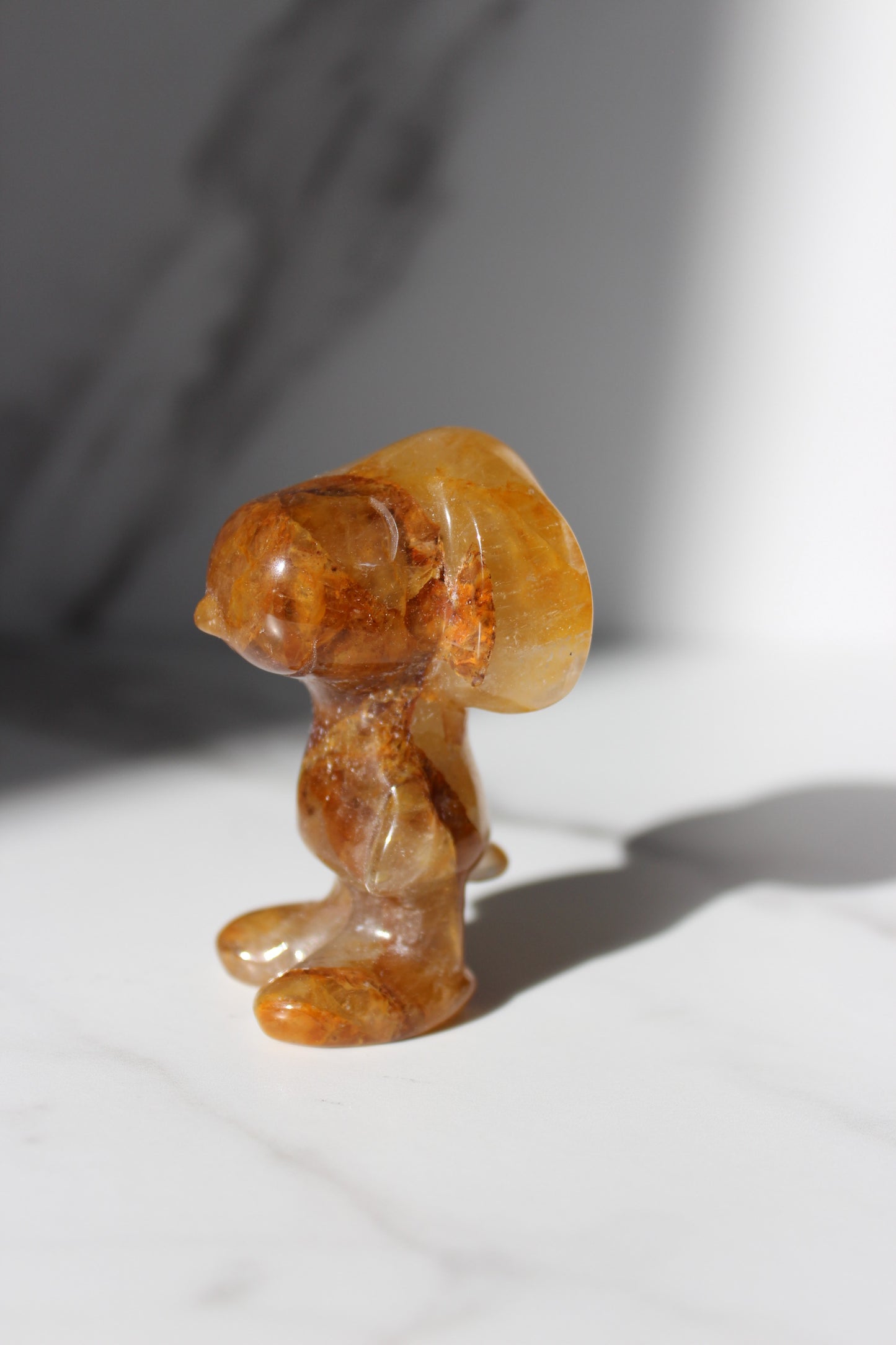 Golden Healer Snoopy | Crystal Snoopy | Golden Healer Dog | Crystal Carving | Tons of Soul