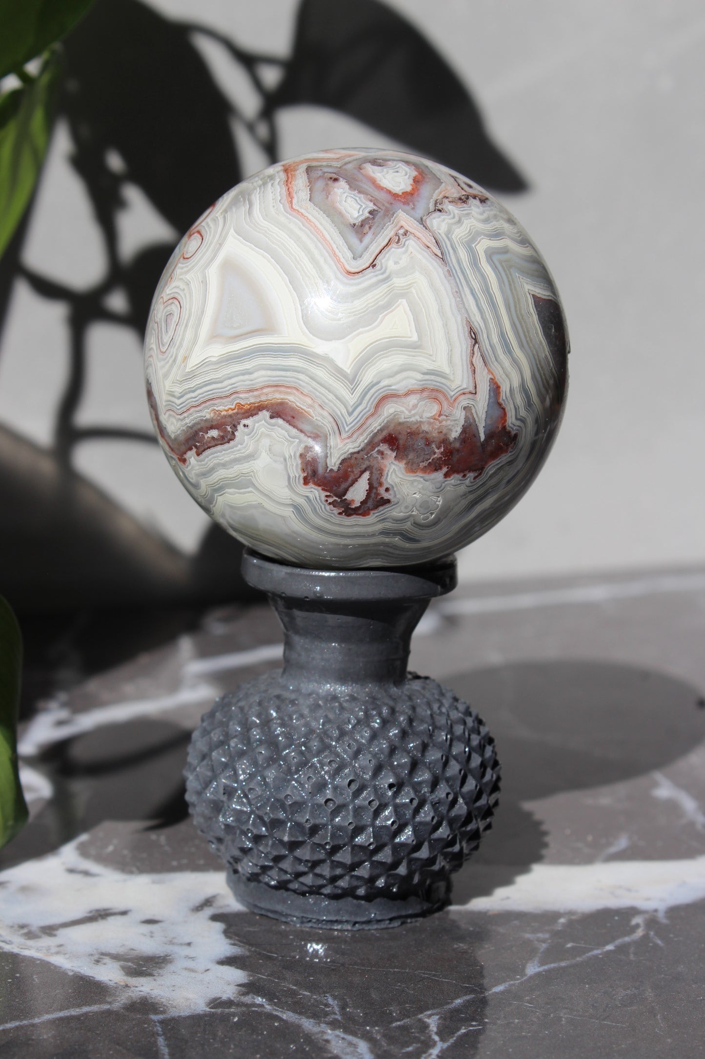 High Grade Crazy Lace Agate Sphere | Crystal Sphere | Tons of Soul