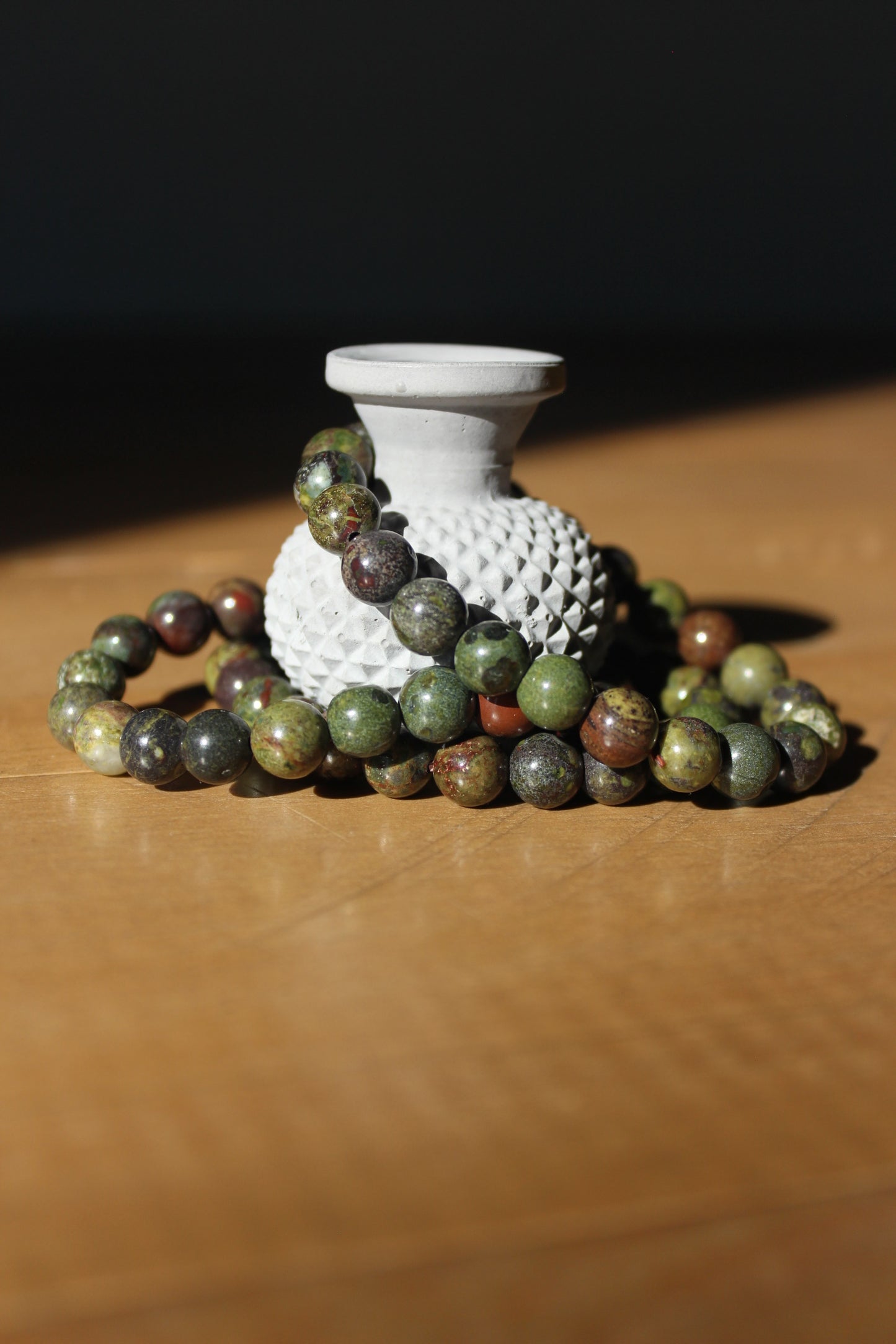 Dragon Blood Jasper 8mm Bracelet | Tons of Soul | Healing Crystals