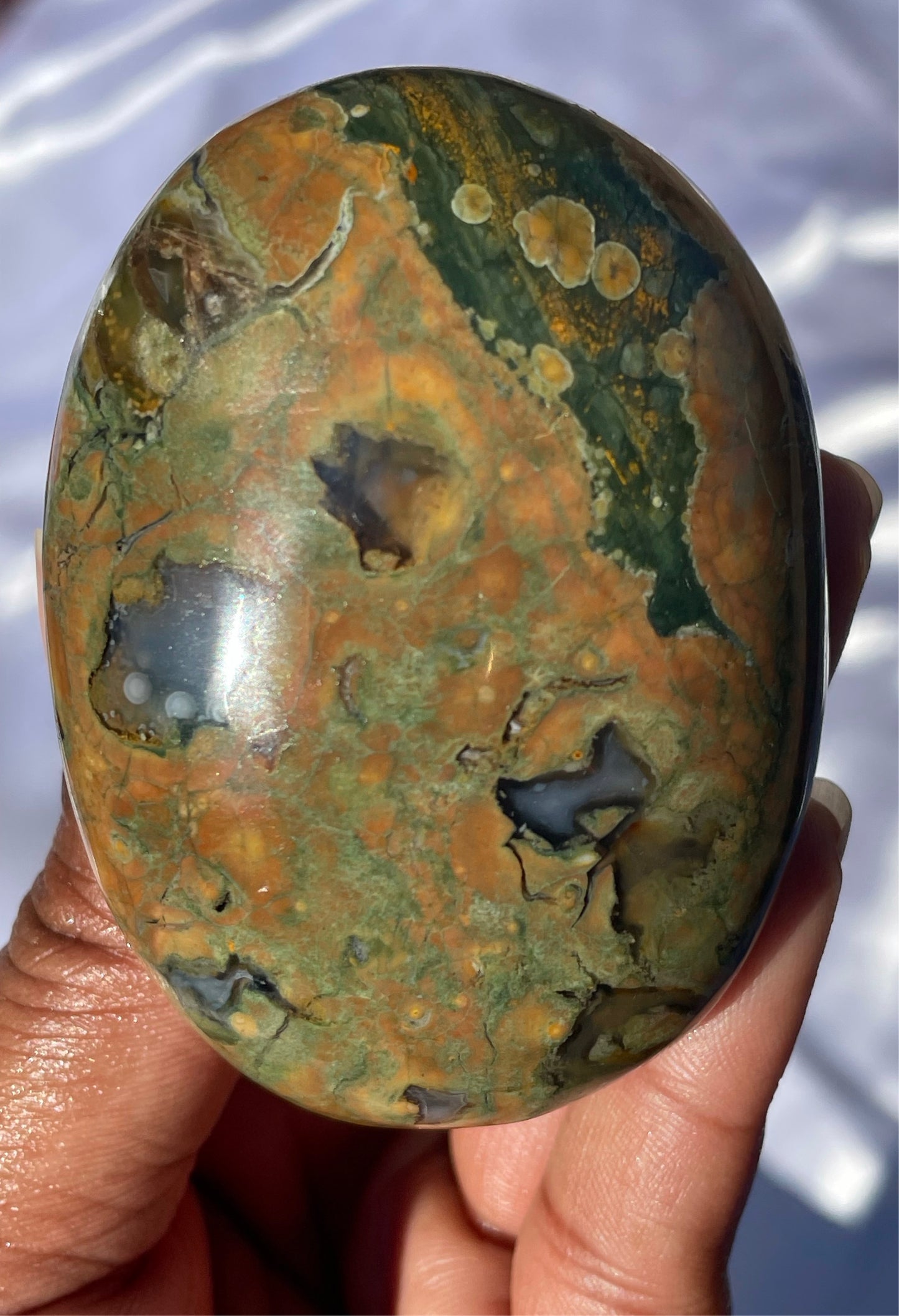 Rainforest Rhyolite Palmstone