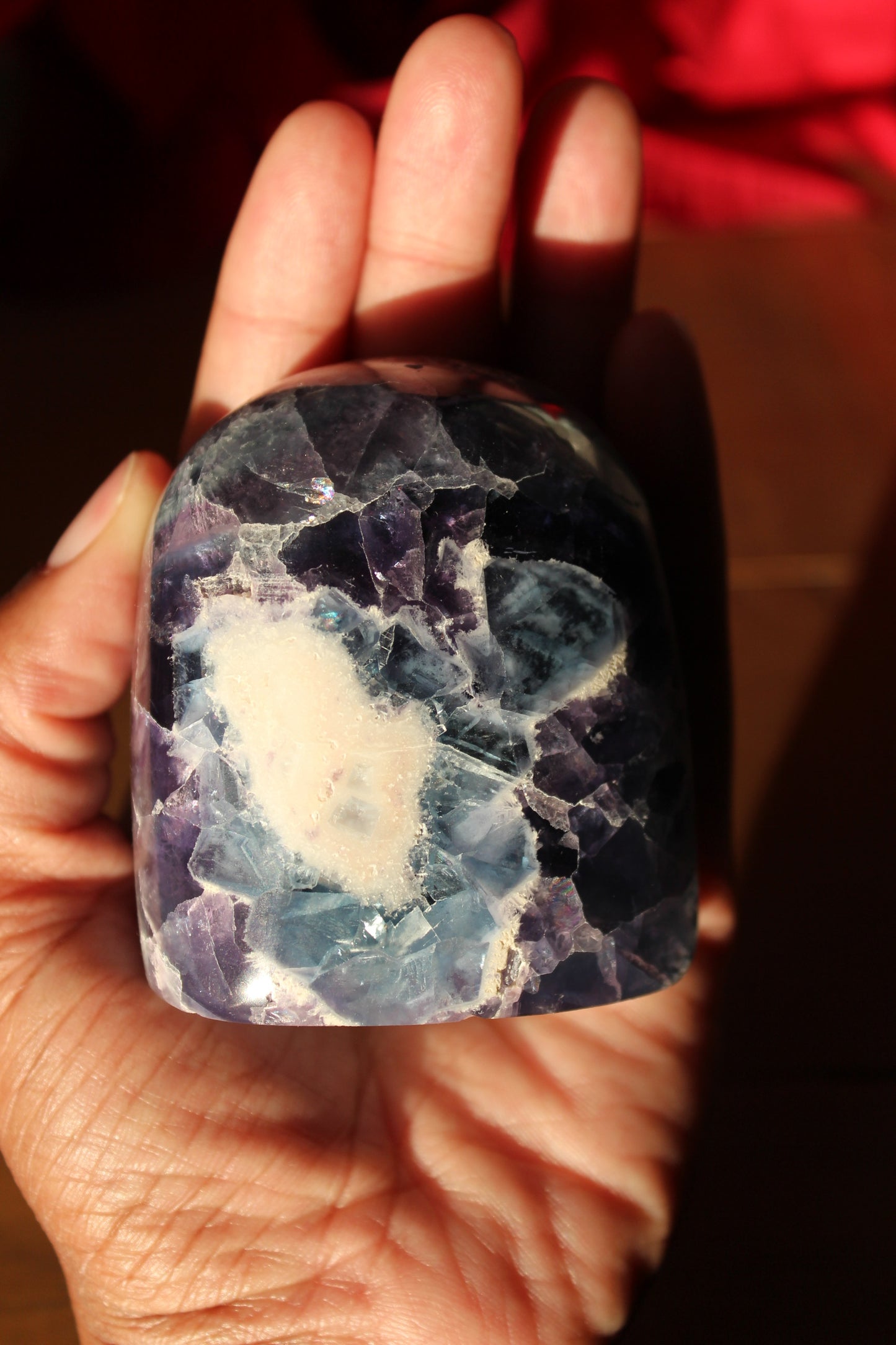 Rainbow Fluorite Freeform | Fluorite Freeform | Tons of Soul