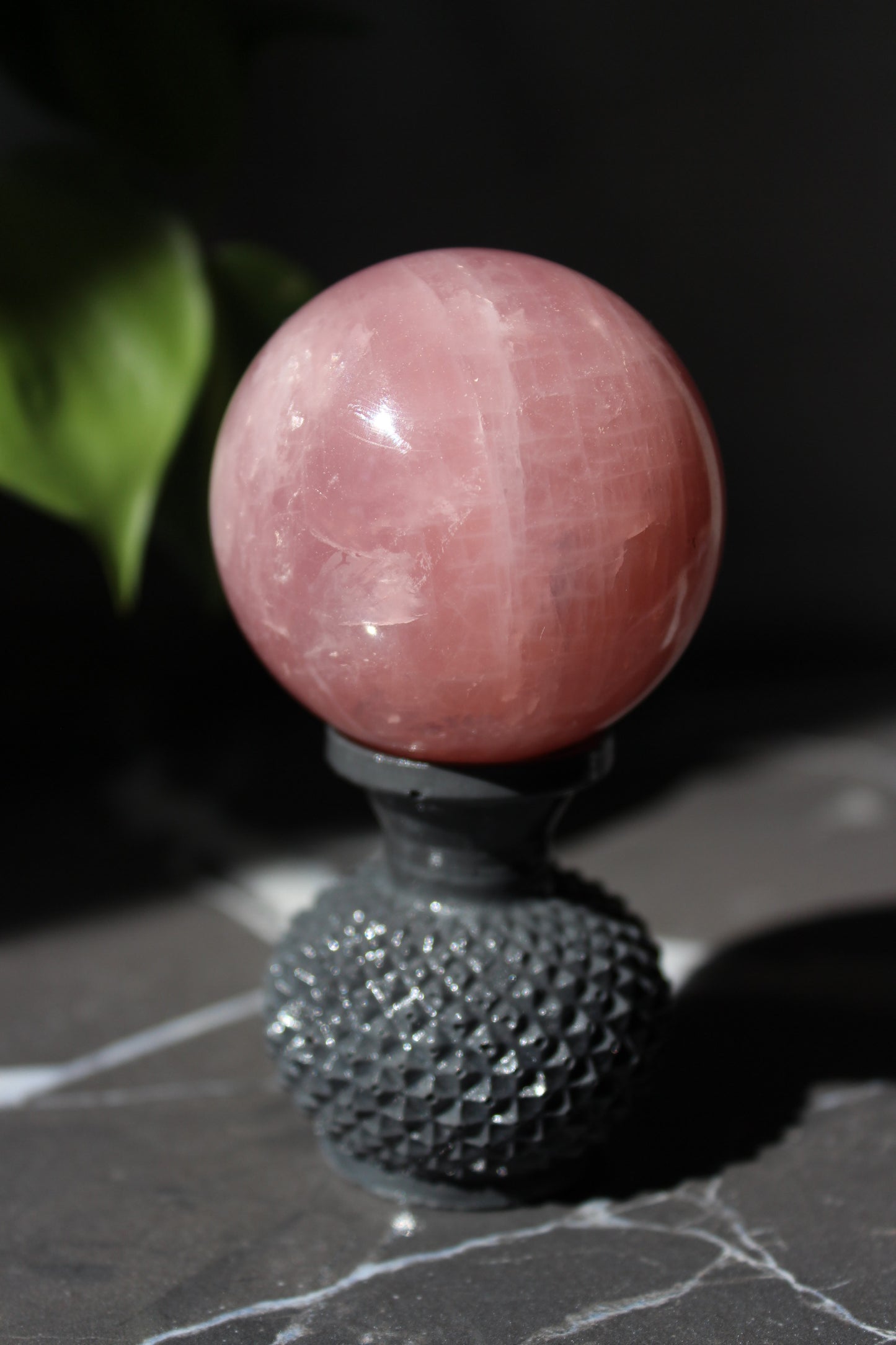 Rose Quartz Sphere | Rose Quartz Ball | Tons of Soul