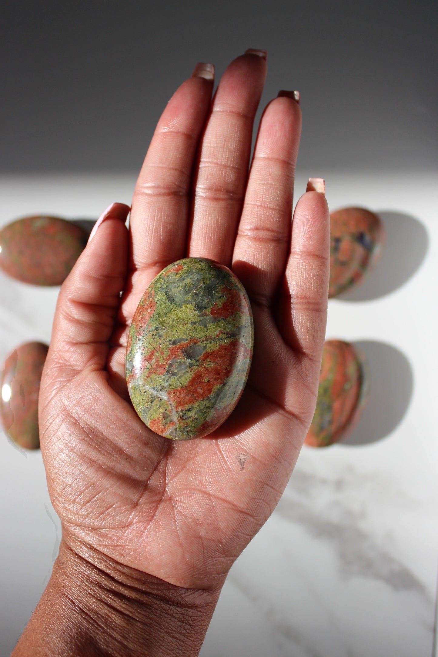 Unakite Palmstone