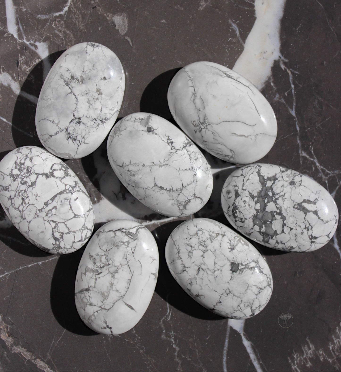 Howlite Palmstone
