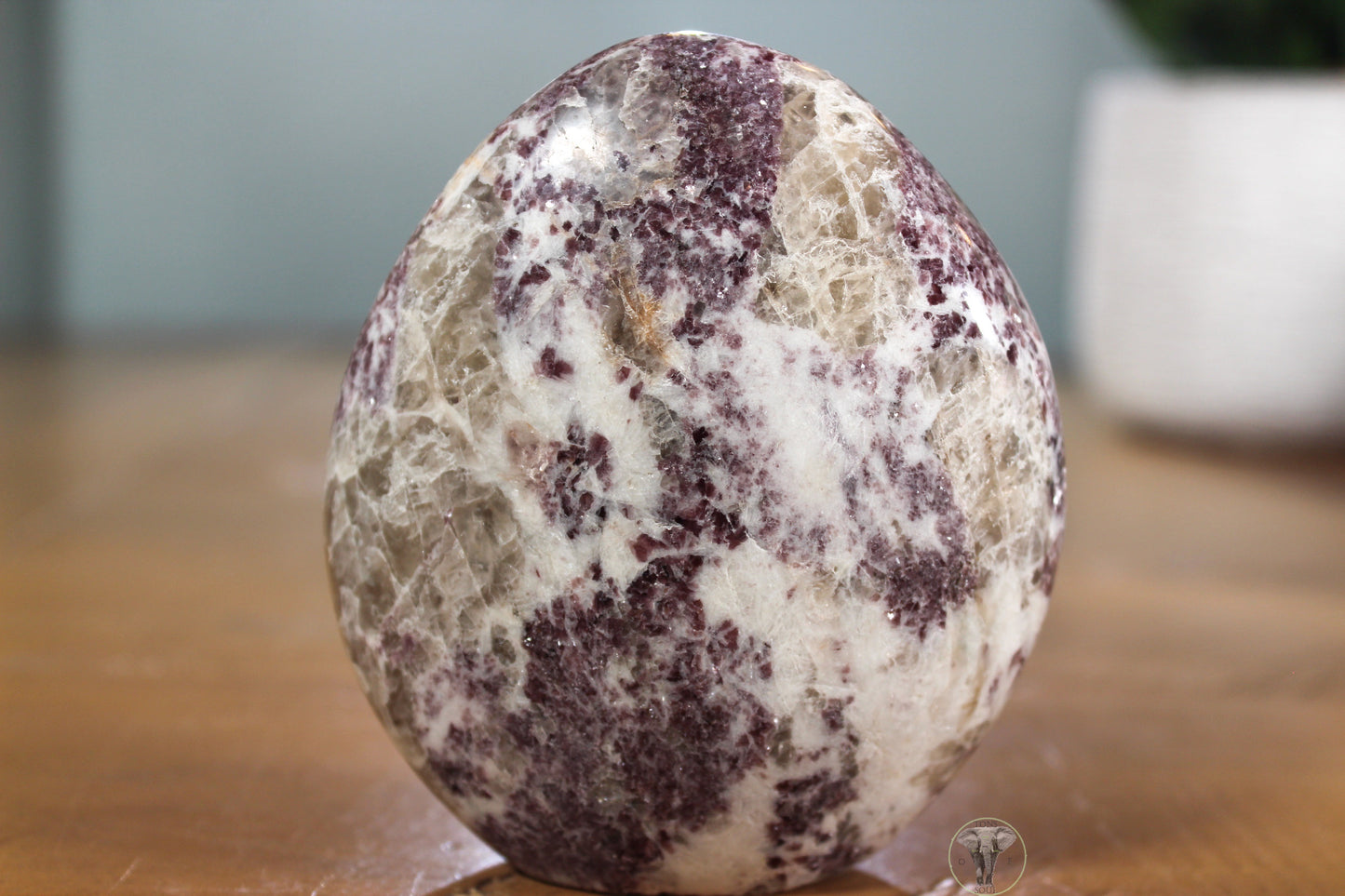 Lepidolite with Smoky Quartz Freeform (7)