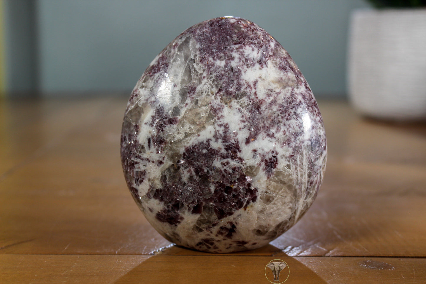 Lepidolite with Smoky Quartz Freeform (7)