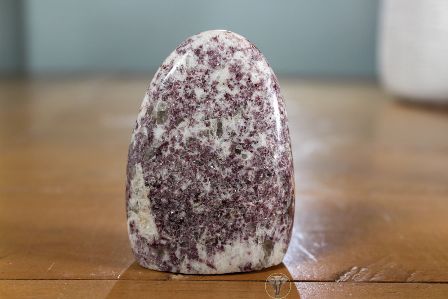 Lepidolite with Smoky Quartz Freeform (1)