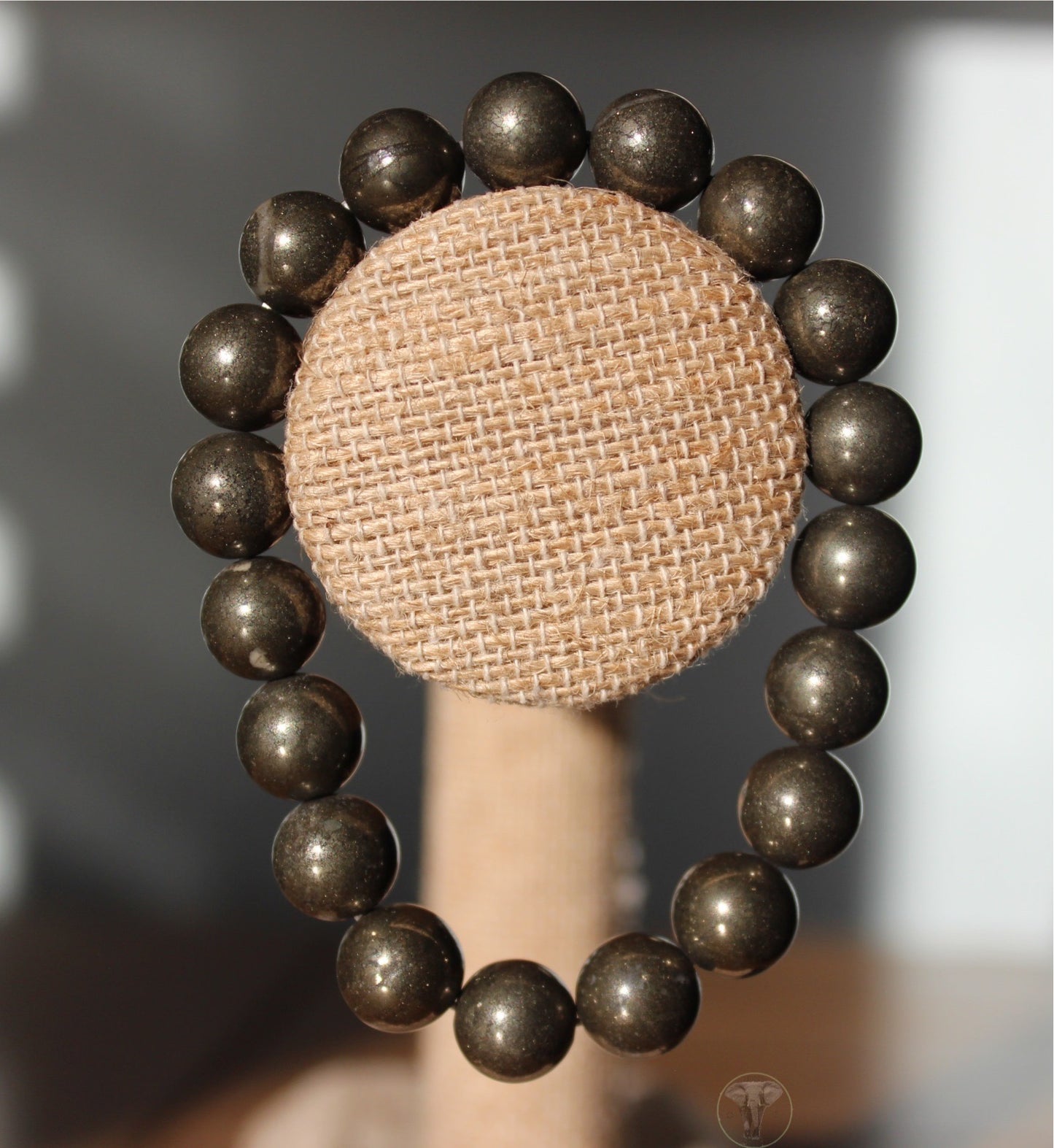 Pyrite Bracelet 10mm