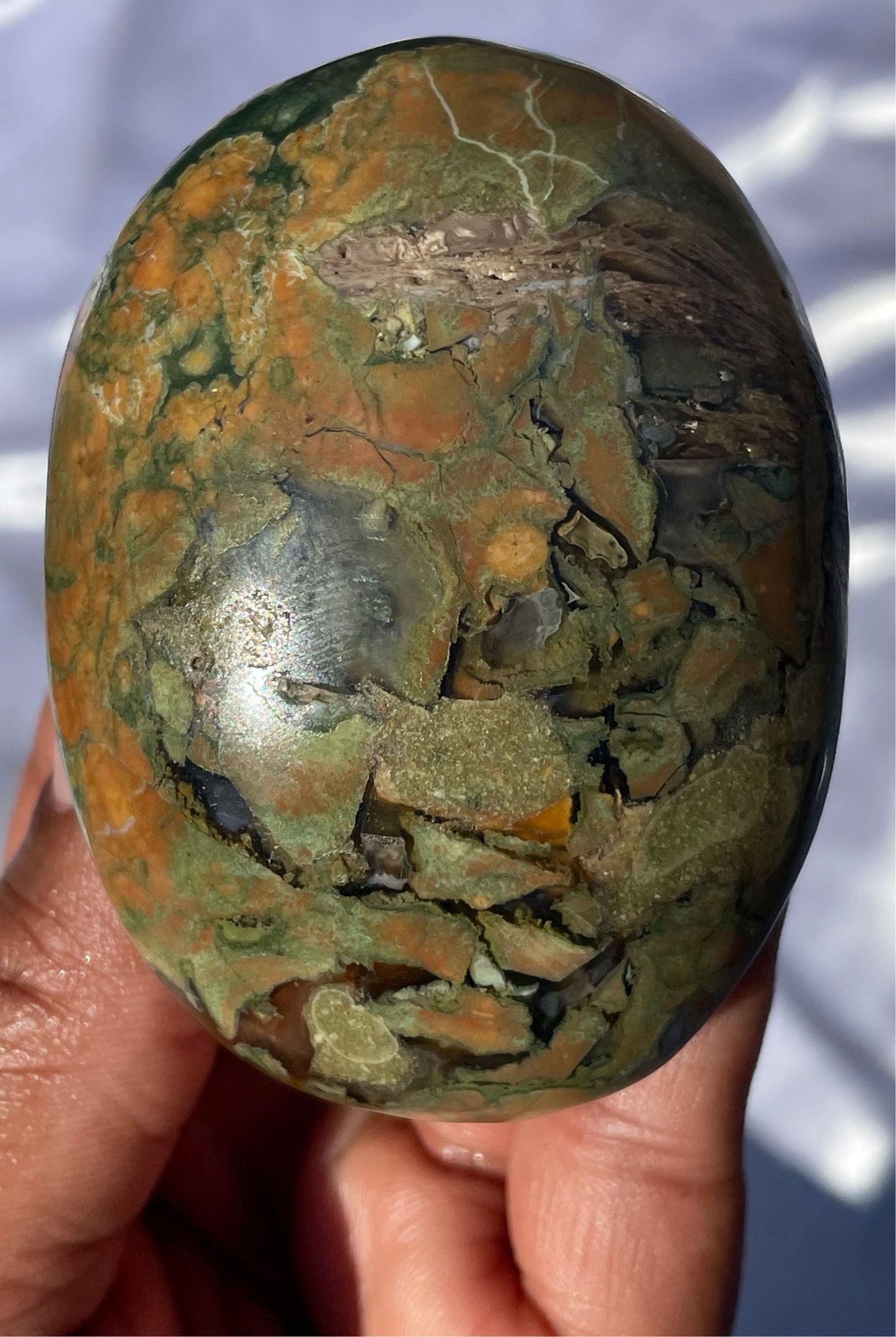 Rainforest Rhyolite Palmstone