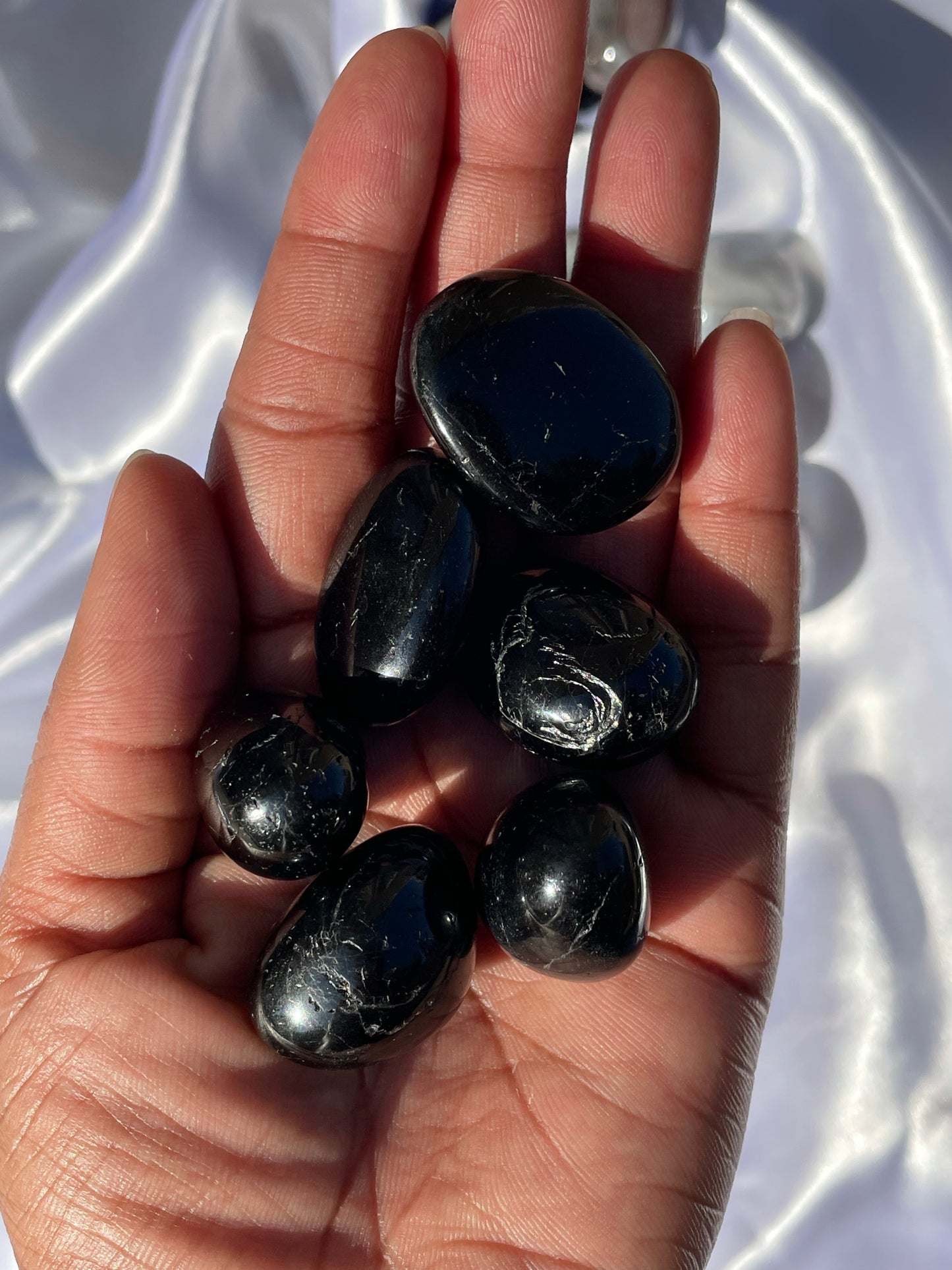 Black Tourmaline Tumbled Stone
