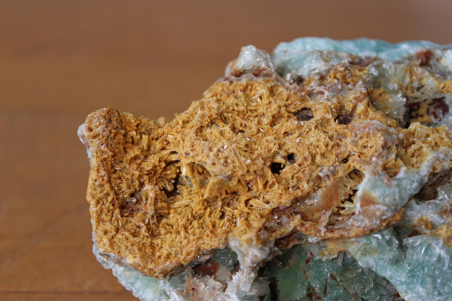 Blue Aragonite Specimen