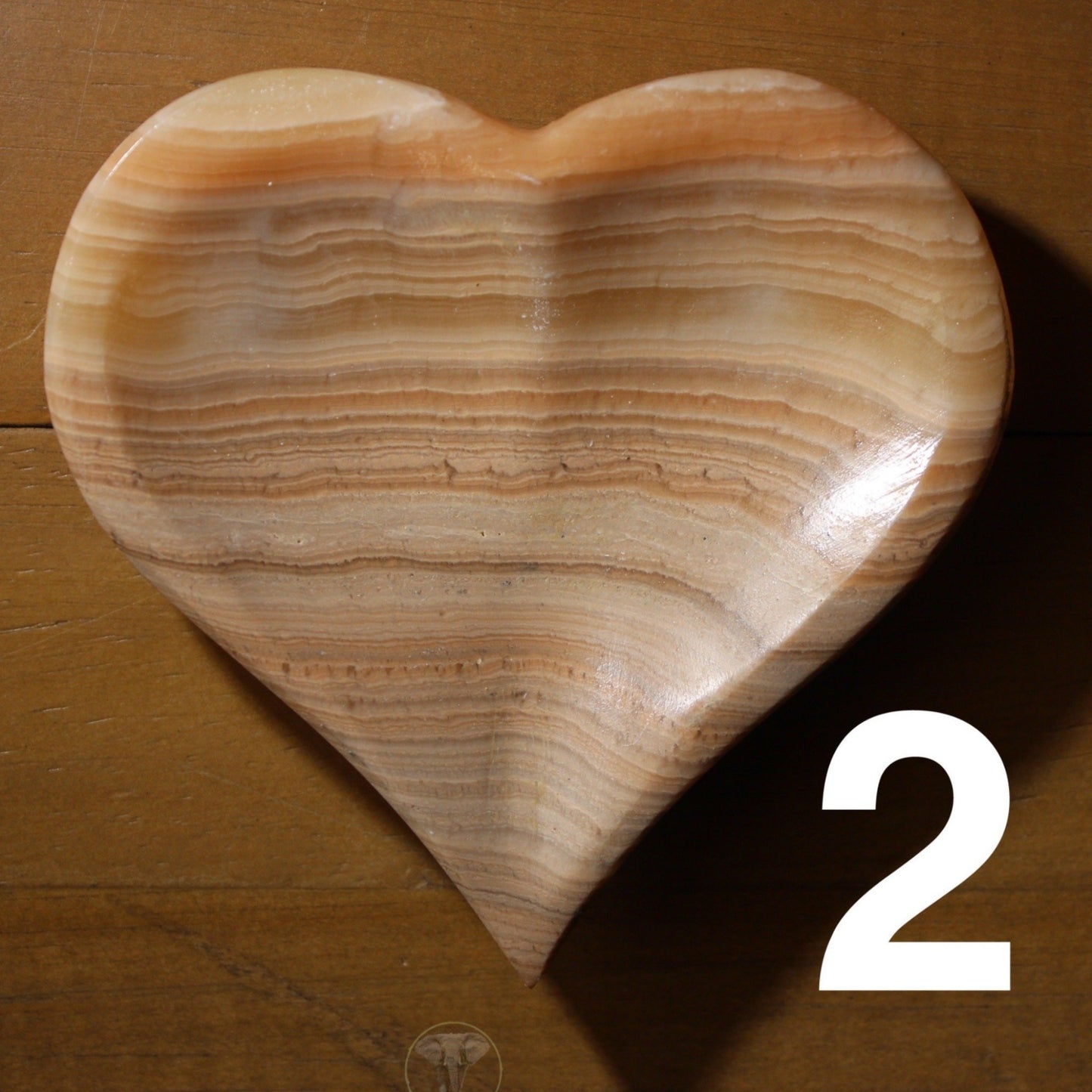 Onyx Trinket Heart Bowls