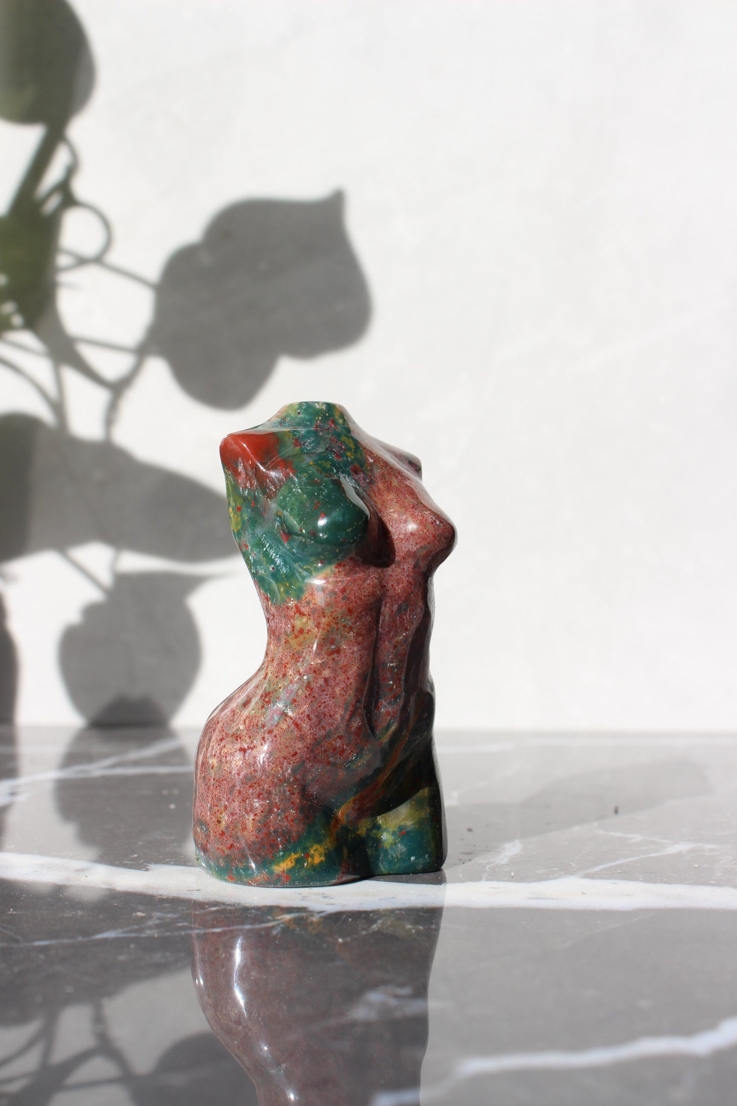 Ocean Jasper Goddess Model | Crystal Body Carving | Crystal Female Torso | Tons of Soul