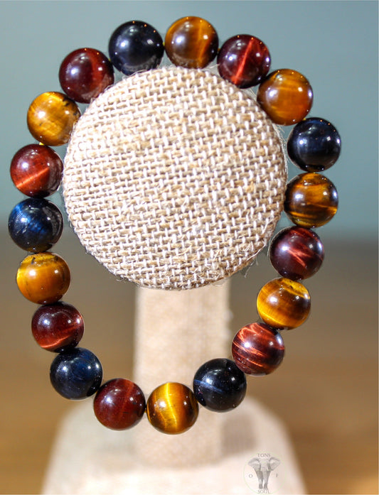 Tiger Eye Remix Bracelet 10mm