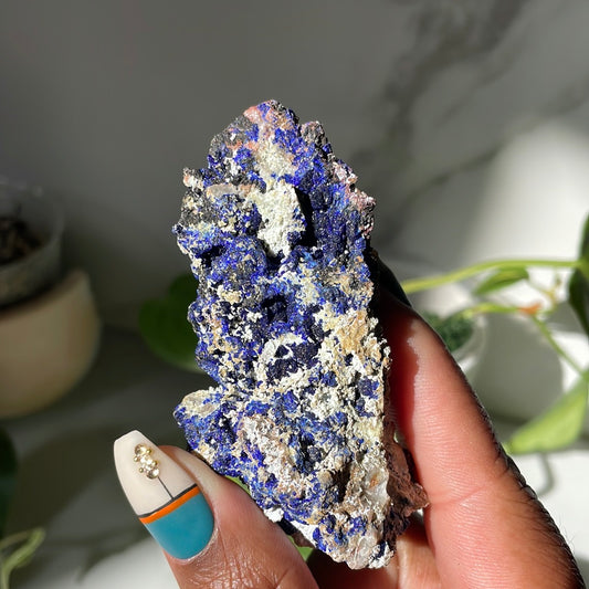 Azurite - Moroccan Specimen | Azurite Crystal | Tons of Soul