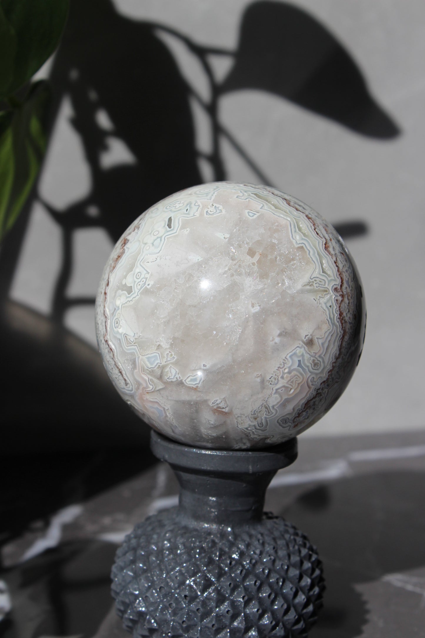 High Grade Crazy Lace Agate Sphere | Crystal Sphere | Tons of Soul