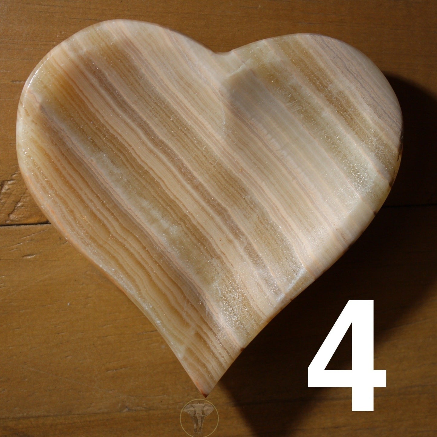 Onyx Trinket Heart Bowls