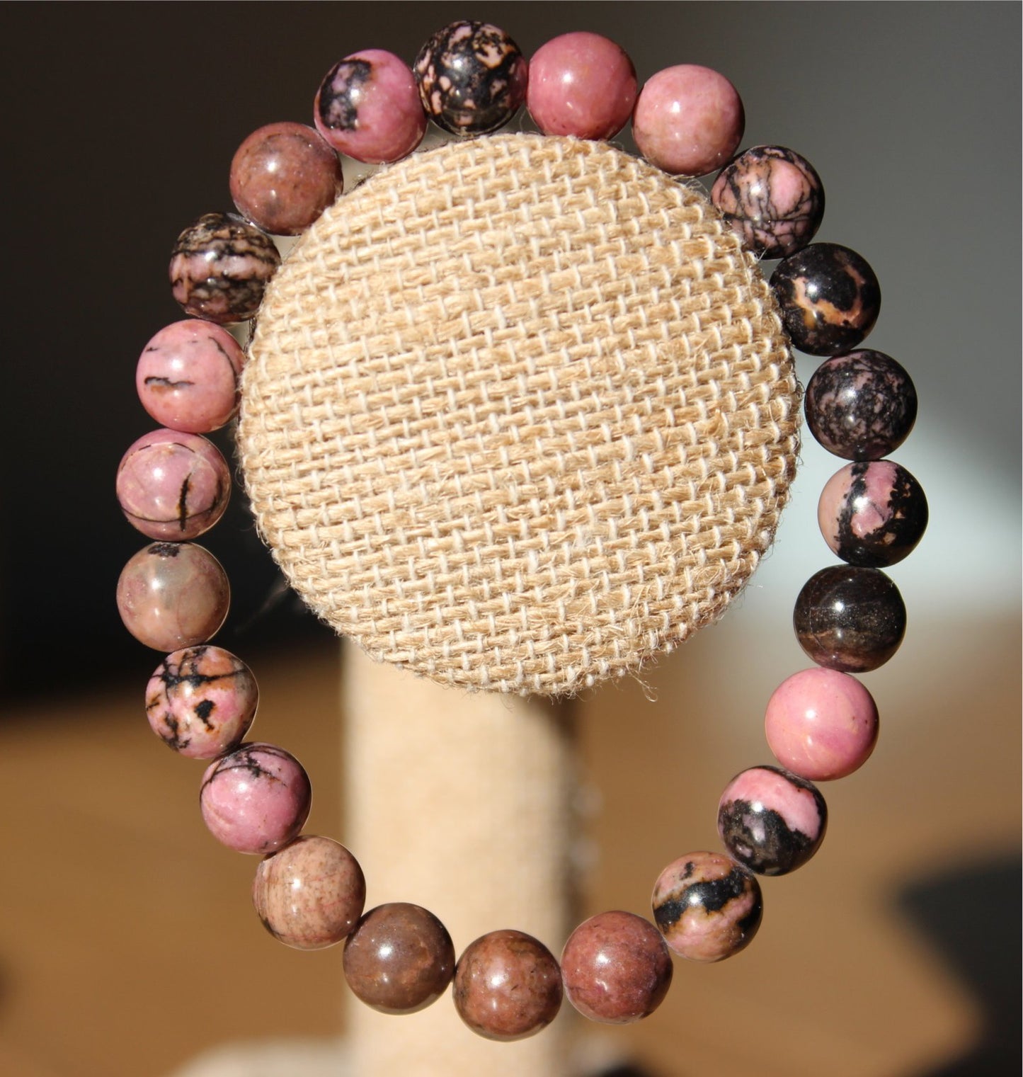 Rhodonite Bracelet 8mm