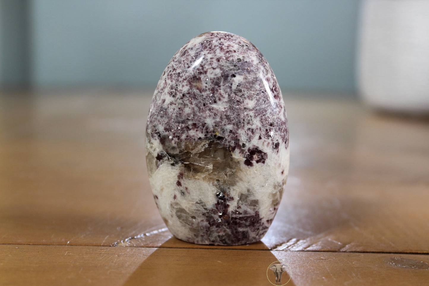 Lepidolite with Smoky Quartz Freeform (5)