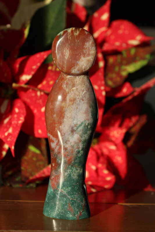 Ocean Jasper Angel | Crystal Figurine | Ocean Jasper Crystal Woman | Tons of Soul