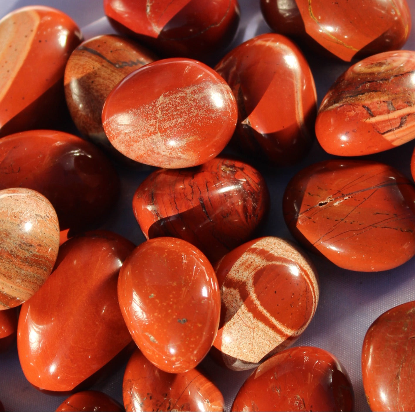 Large Red Jasper Tumble