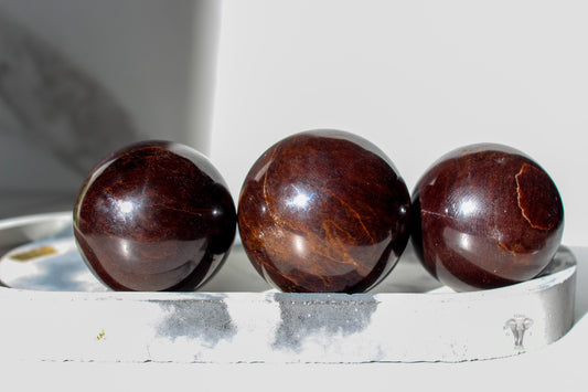 Star Garnet Sphere