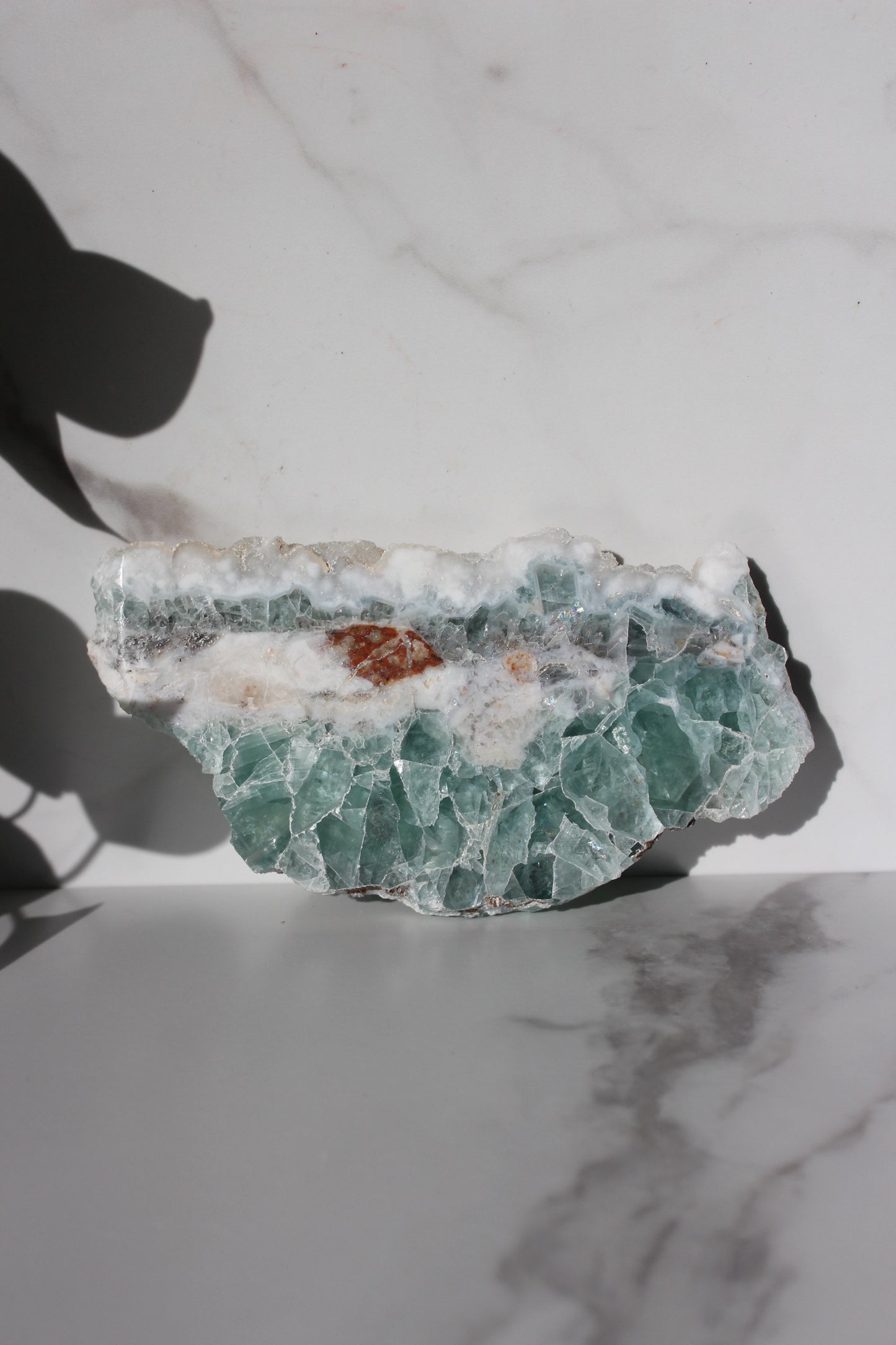 Green Fluorite Slab | Fluorite Slab |  Tons of Soul