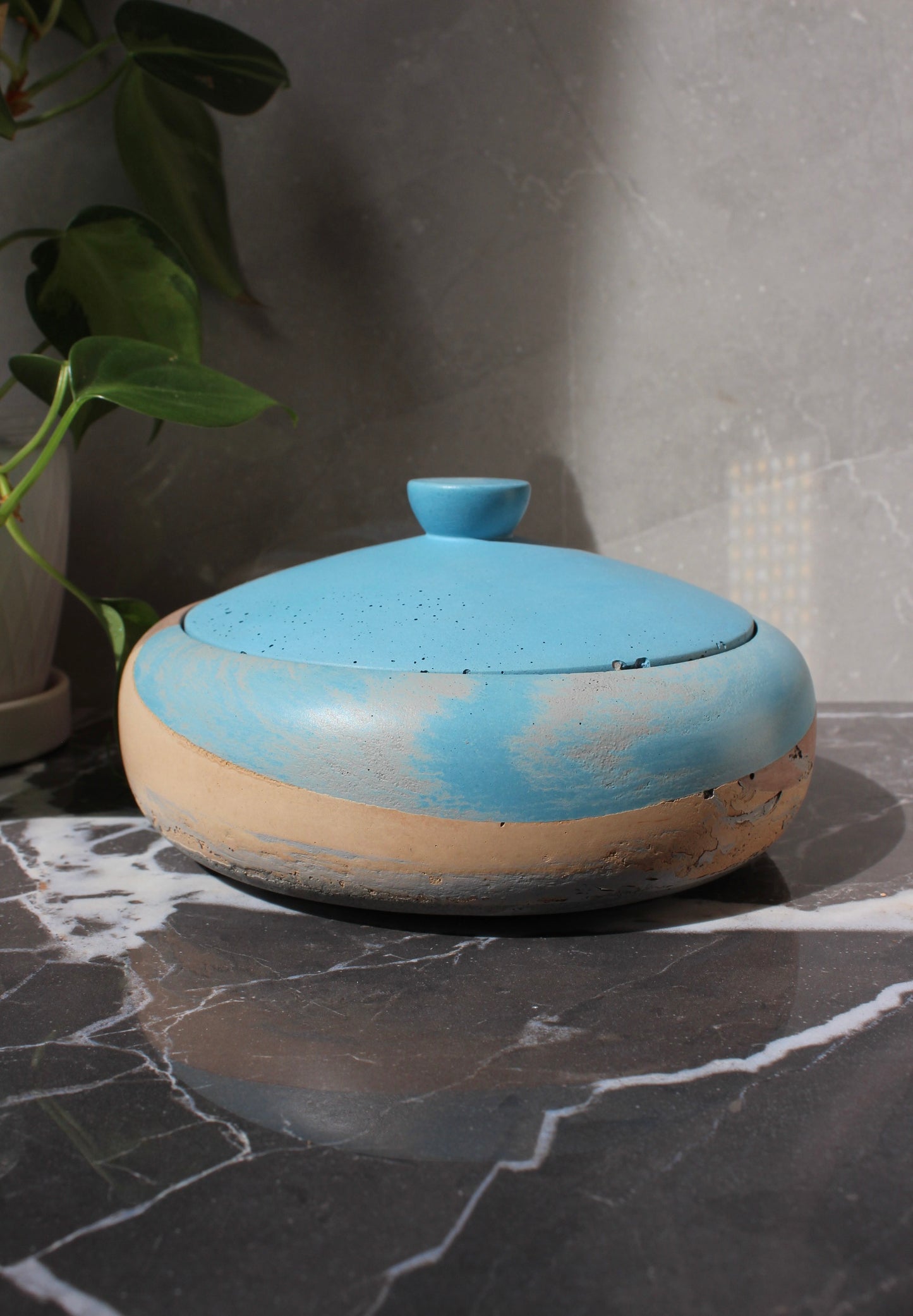 Desert Skies Collection - Trinket Dish Bowl with Lid | Tons of Soul