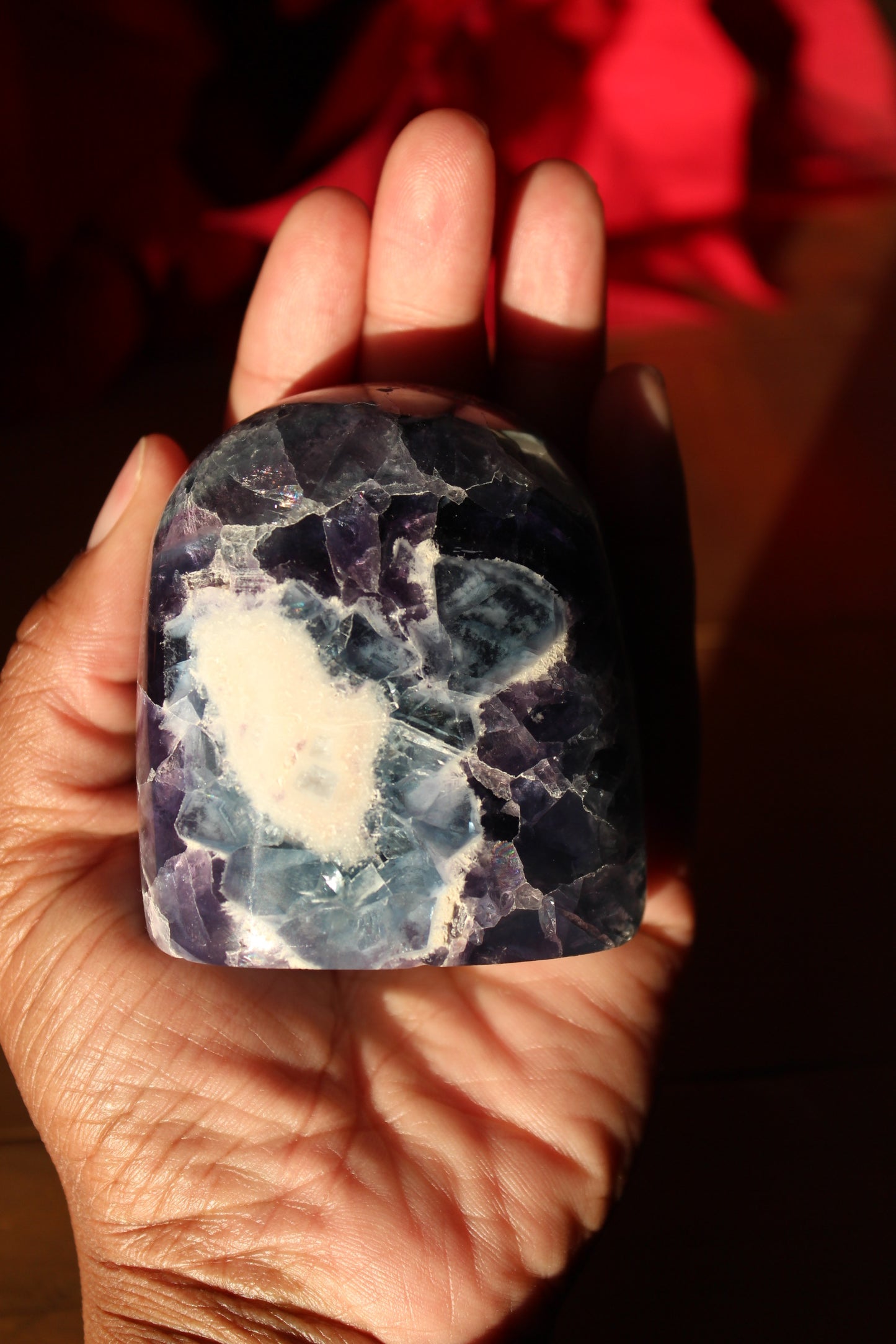 Rainbow Fluorite Freeform | Fluorite Freeform | Tons of Soul