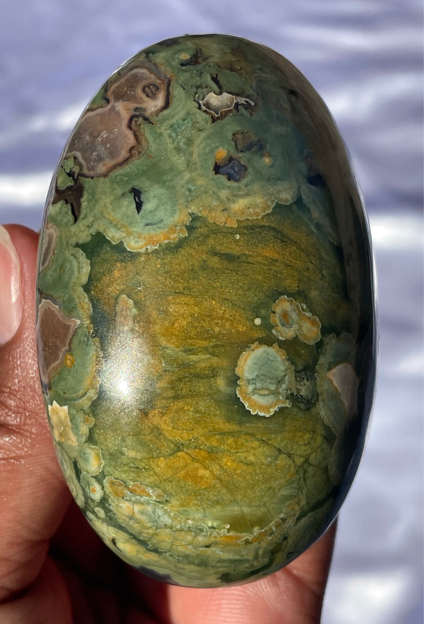 Rainforest Rhyolite Palmstone