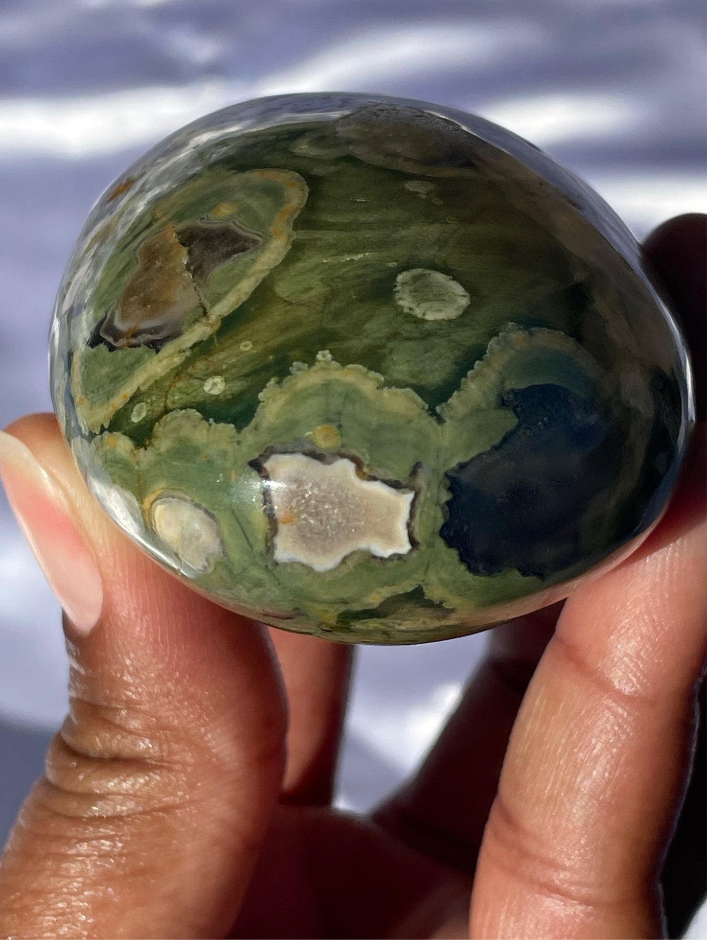 Rainforest Rhyolite Palmstone