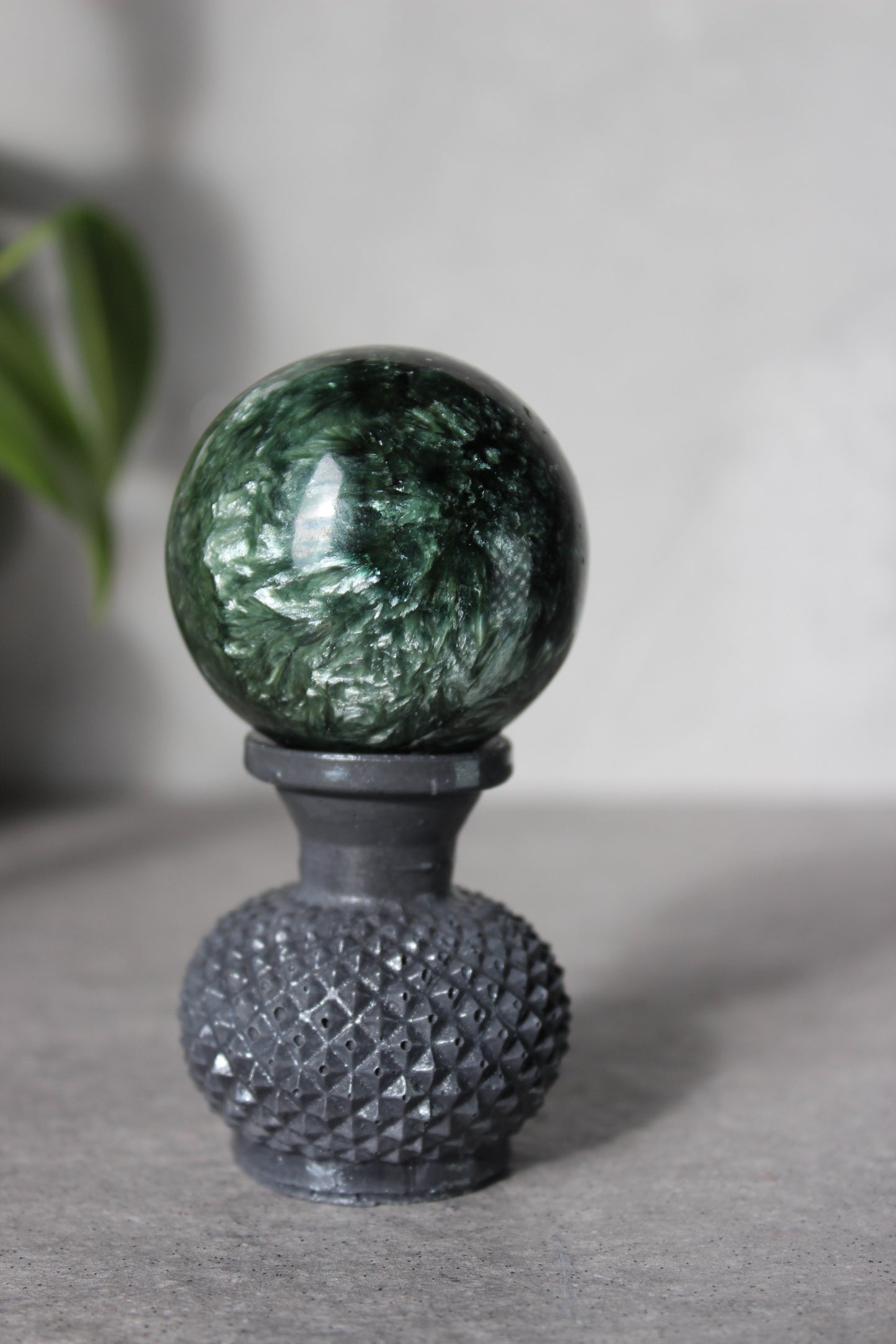 Seraphinite Sphere | Crystal Ball Sphere | Tons of Soul