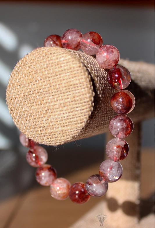 Fire Quartz Bracelet 10mm