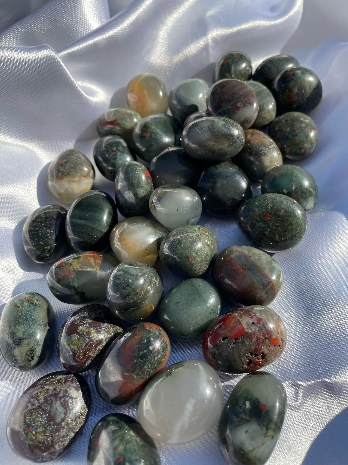 African Bloodstone Tumble