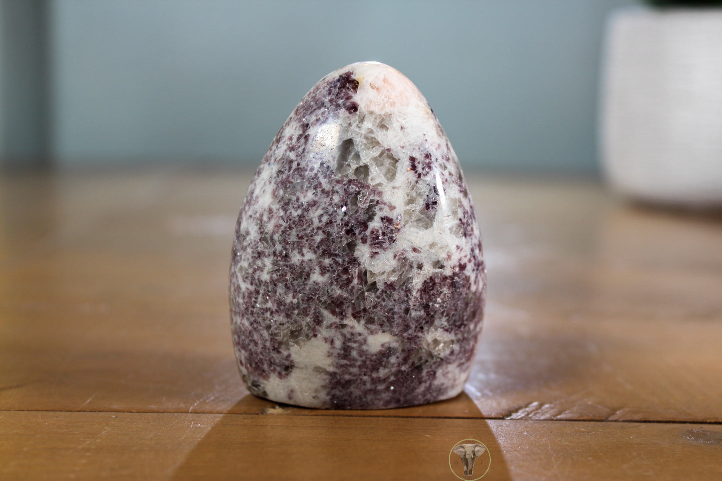 Lepidolite with Smoky Quartz Freeform (6)
