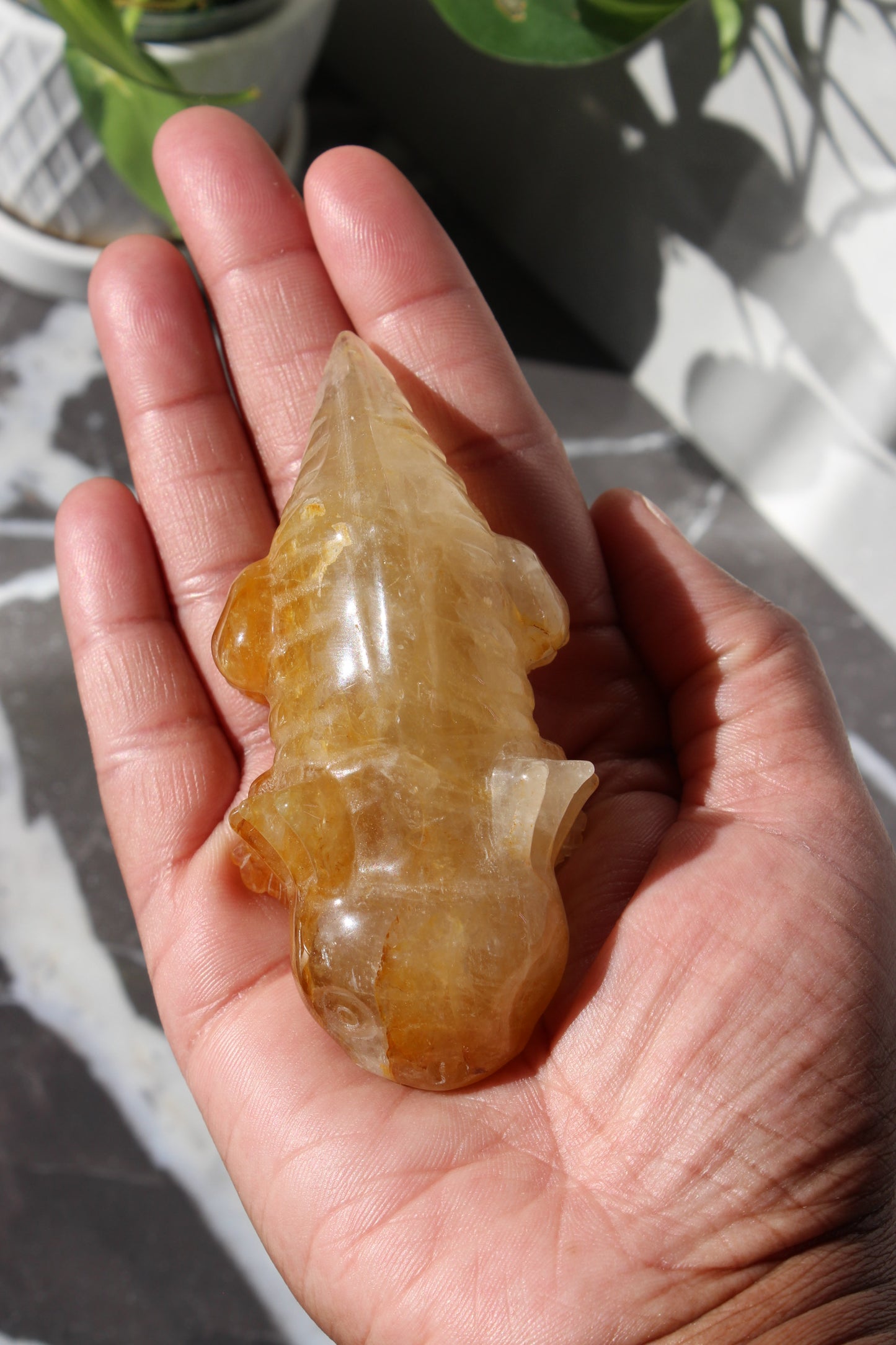 Golden Healer Salamander | Crystal Lizard | Crystal Carving | Tons of Soul