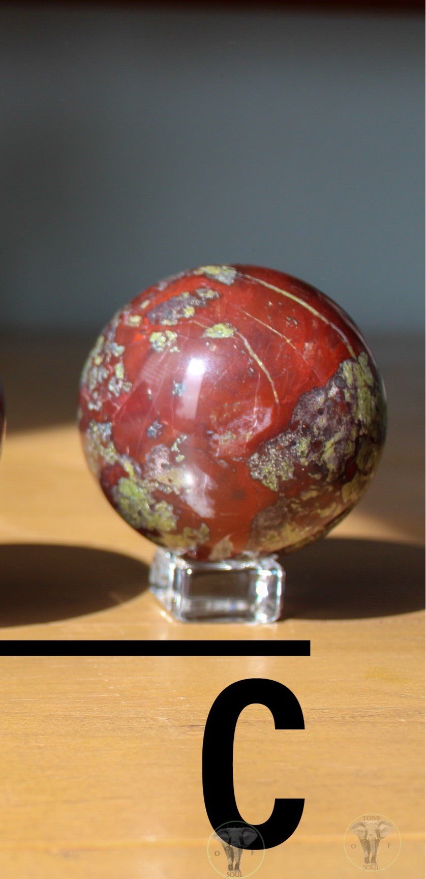 Dragon Blood Jasper Spheres | Tons of Soul | Healing Crystals