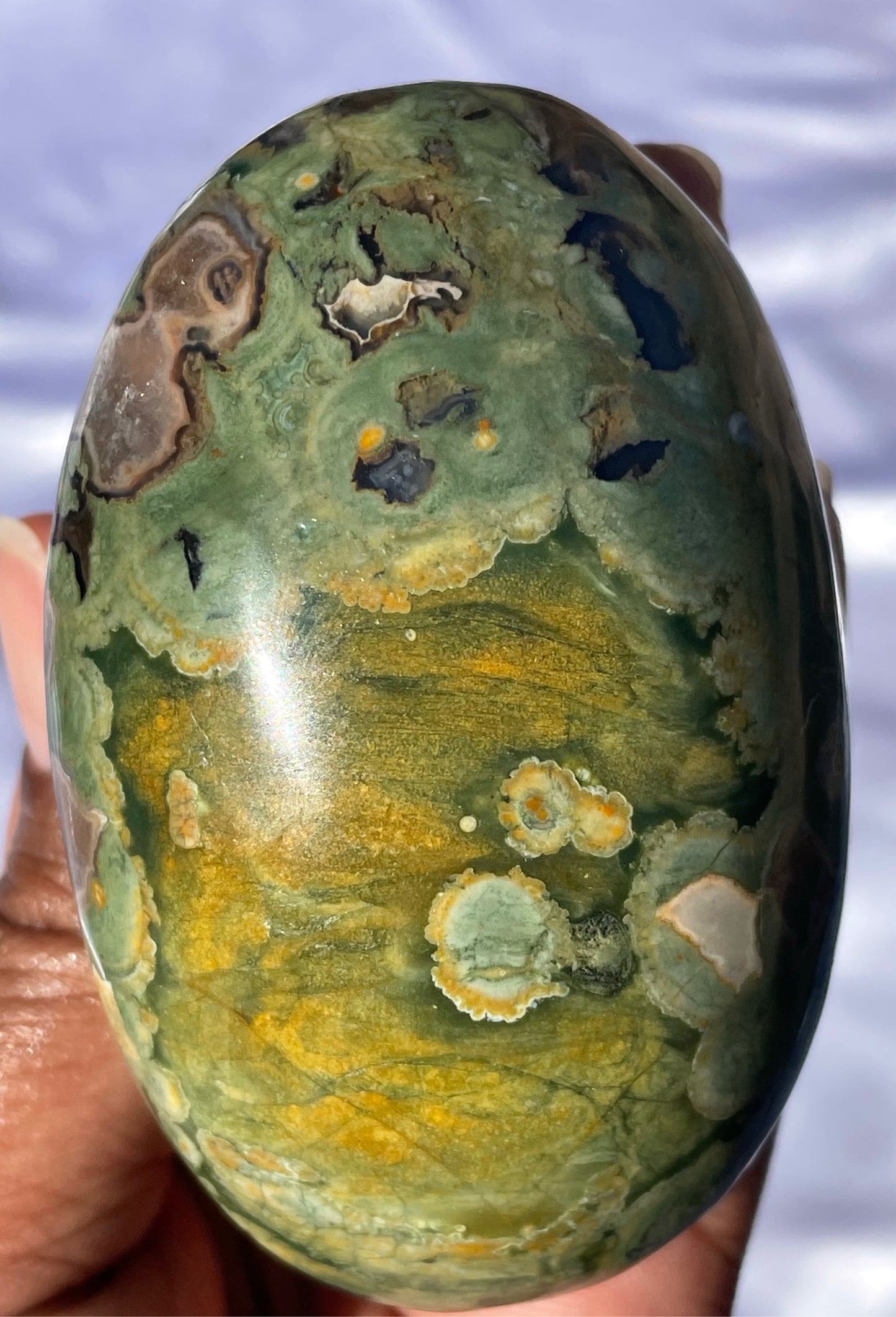 Rainforest Rhyolite Palmstone