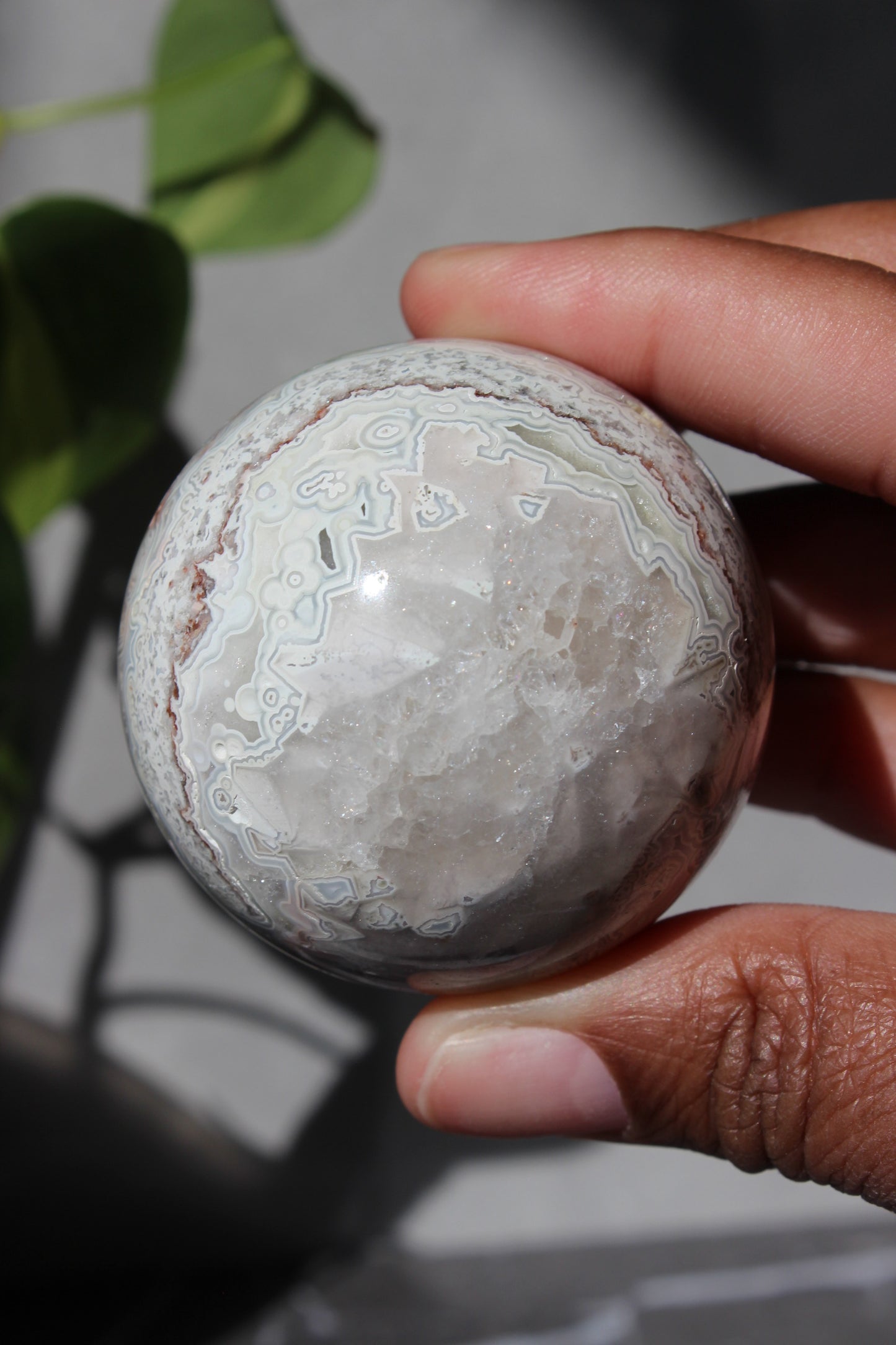 High Grade Crazy Lace Agate Sphere | Crystal Sphere | Tons of Soul