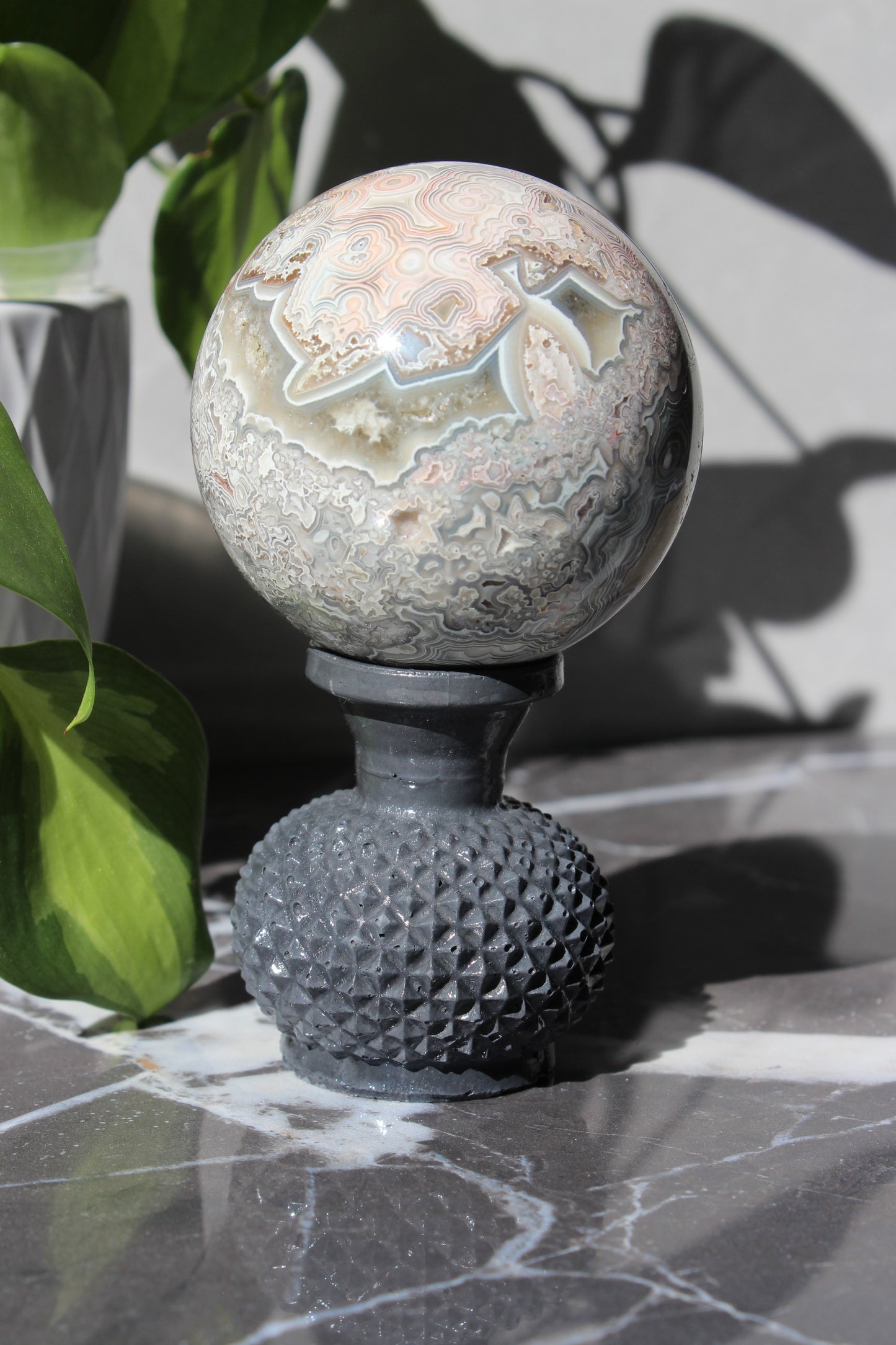 High Grade Crazy Lace Agate Sphere | Crystal Sphere | Tons of Soul