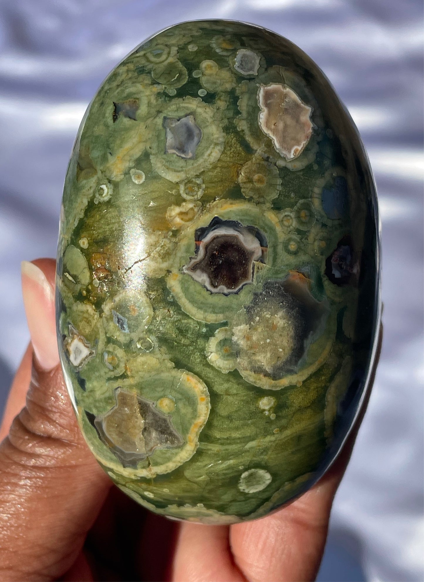 Rainforest Rhyolite Palmstone