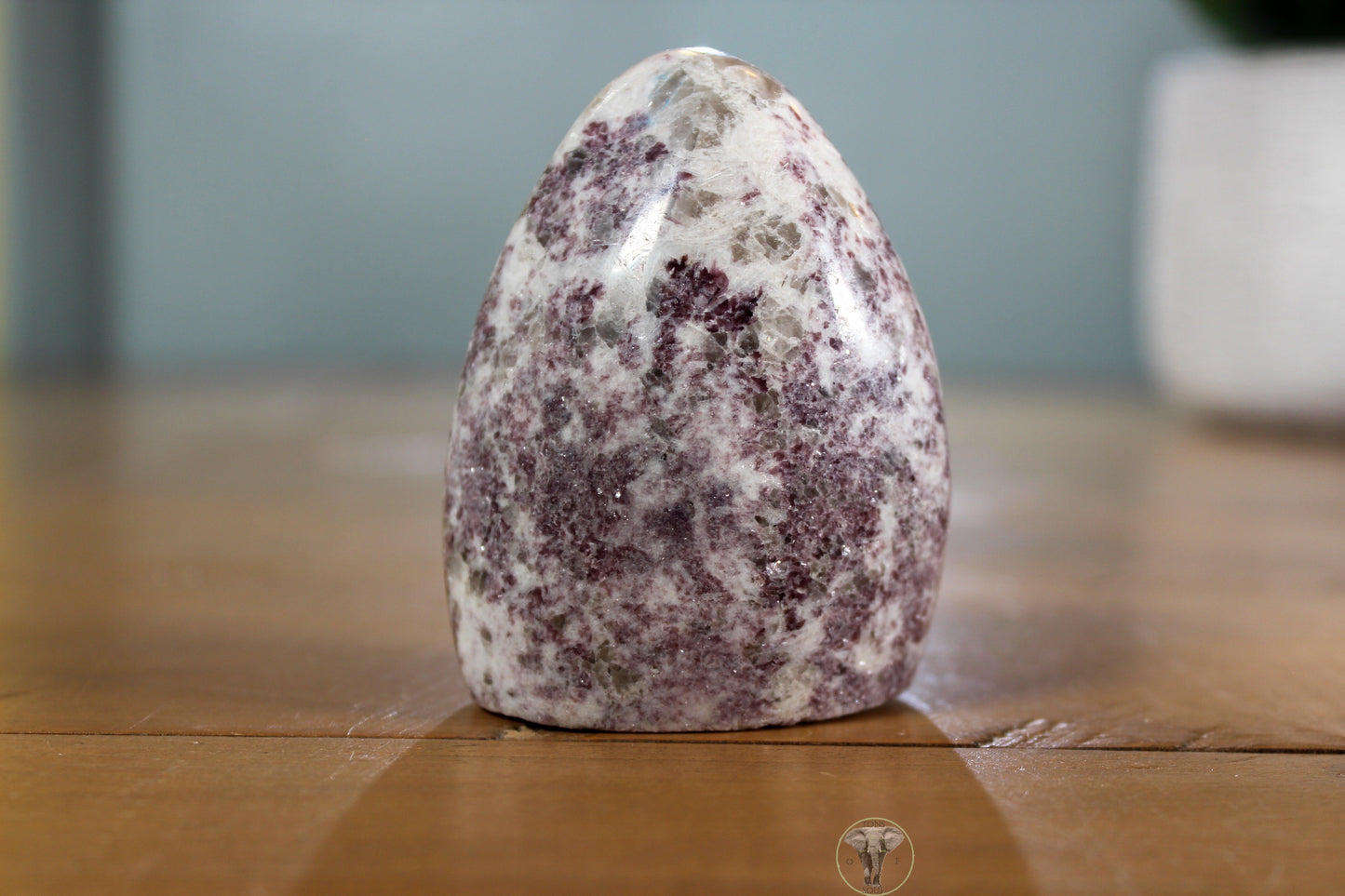 Lepidolite with Smoky Quartz Freeform (6)