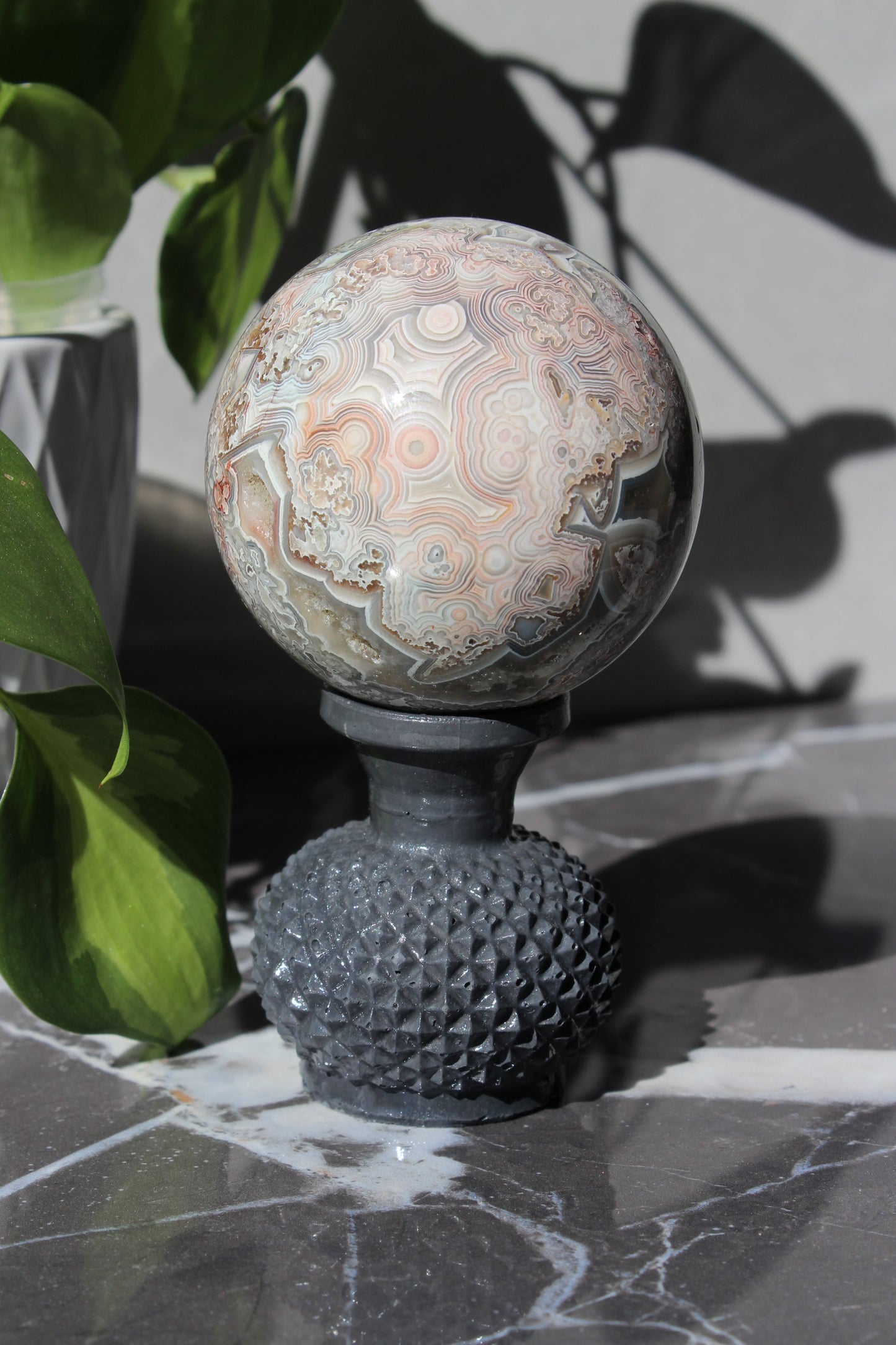 High Grade Crazy Lace Agate Sphere | Crystal Sphere | Tons of Soul