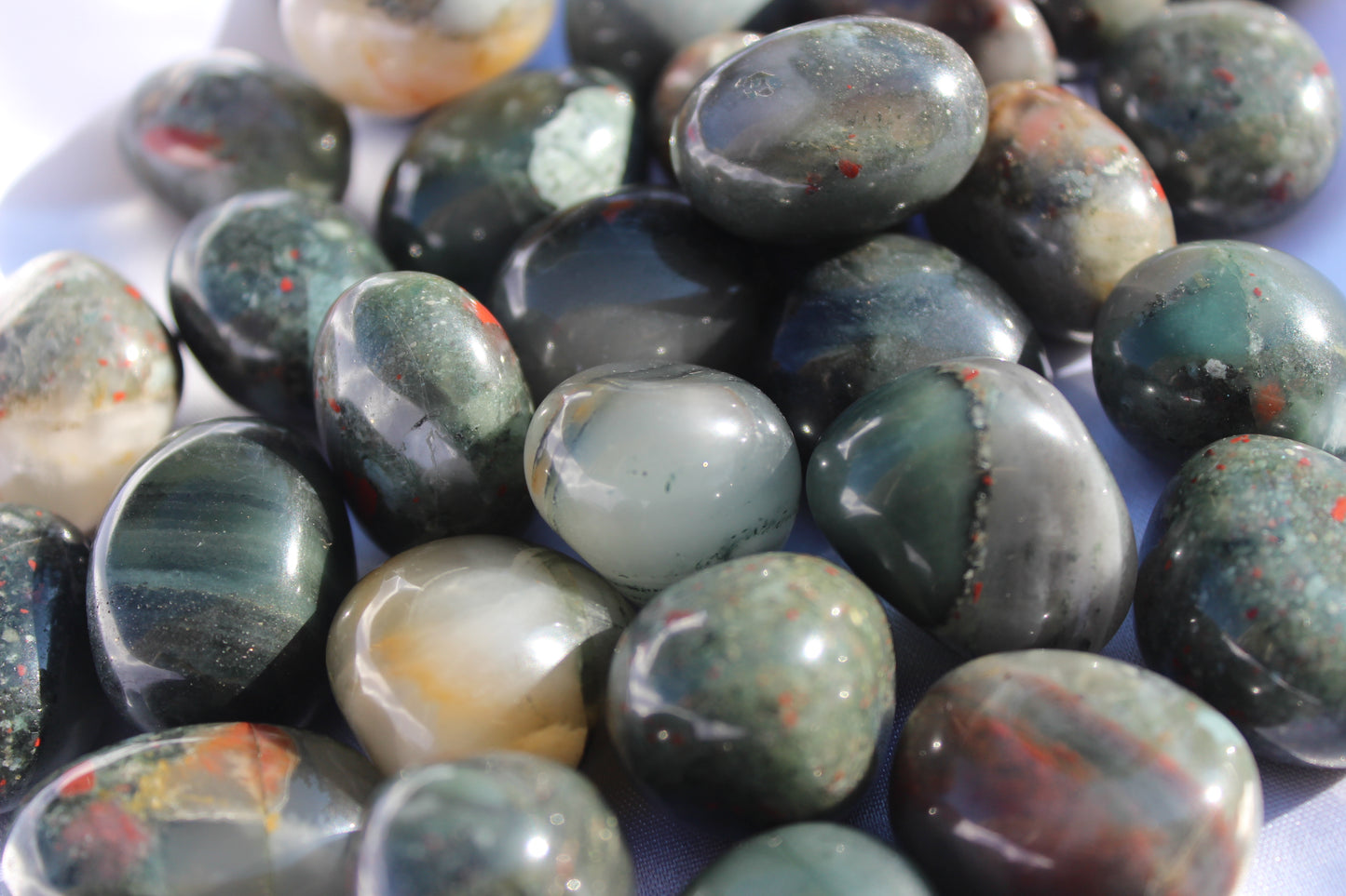 African Bloodstone Tumble